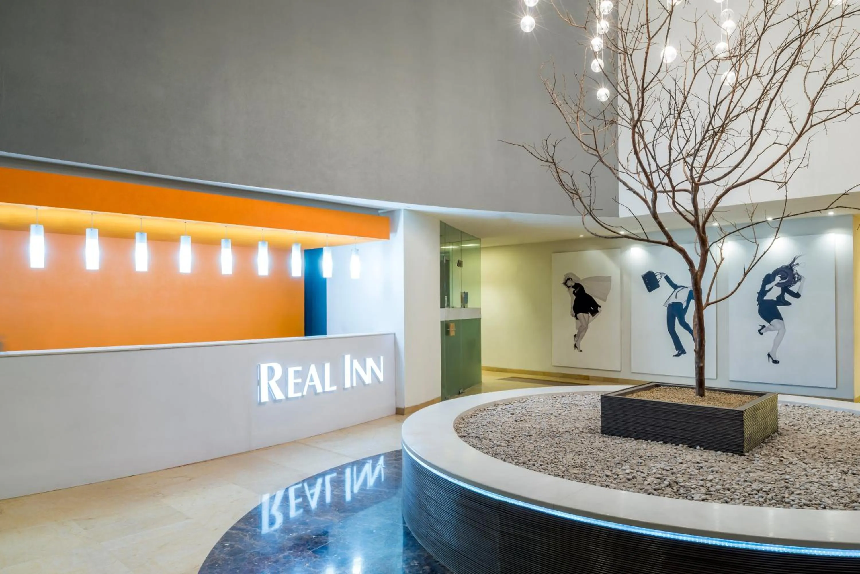 Lobby or reception in Real Inn Perinorte