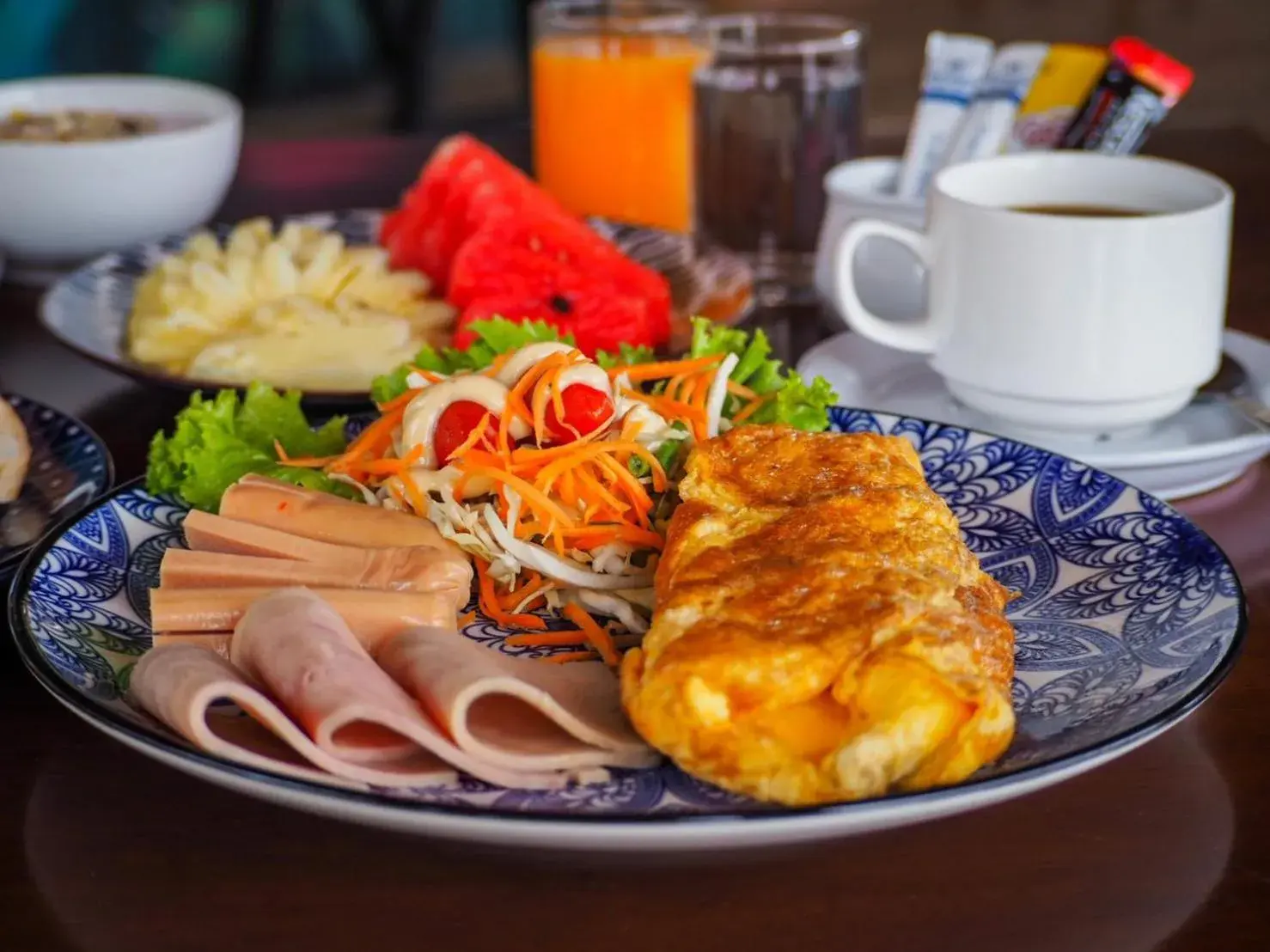 Breakfast in Phi Phi Andaman Beach Resort Breakfast in Phi Phi Andaman Beach Resort