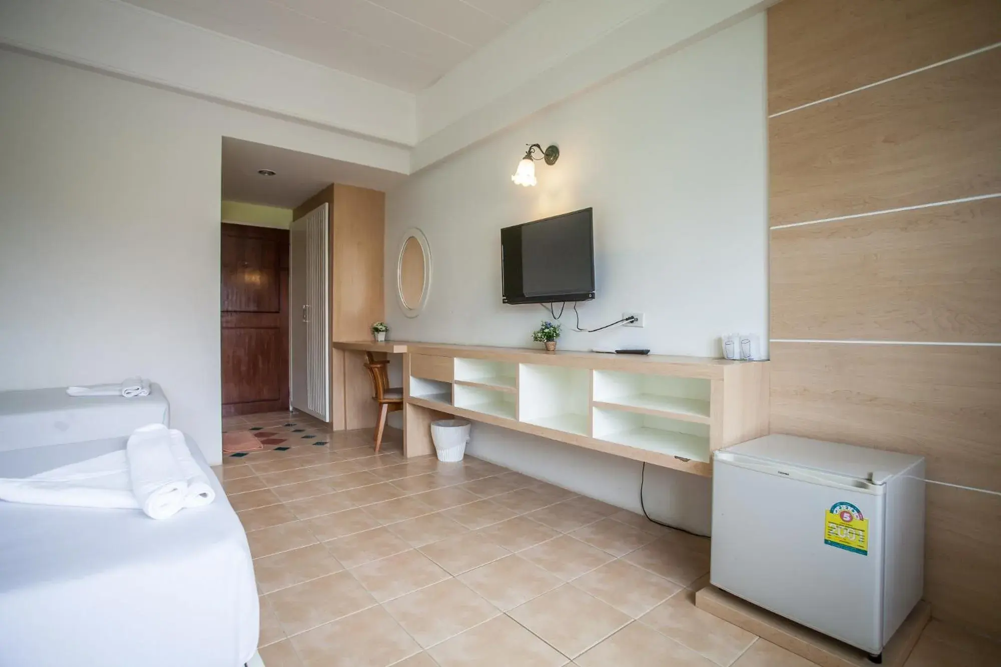 Bed in The Greenery Hotel Bed in The Greenery Hotel