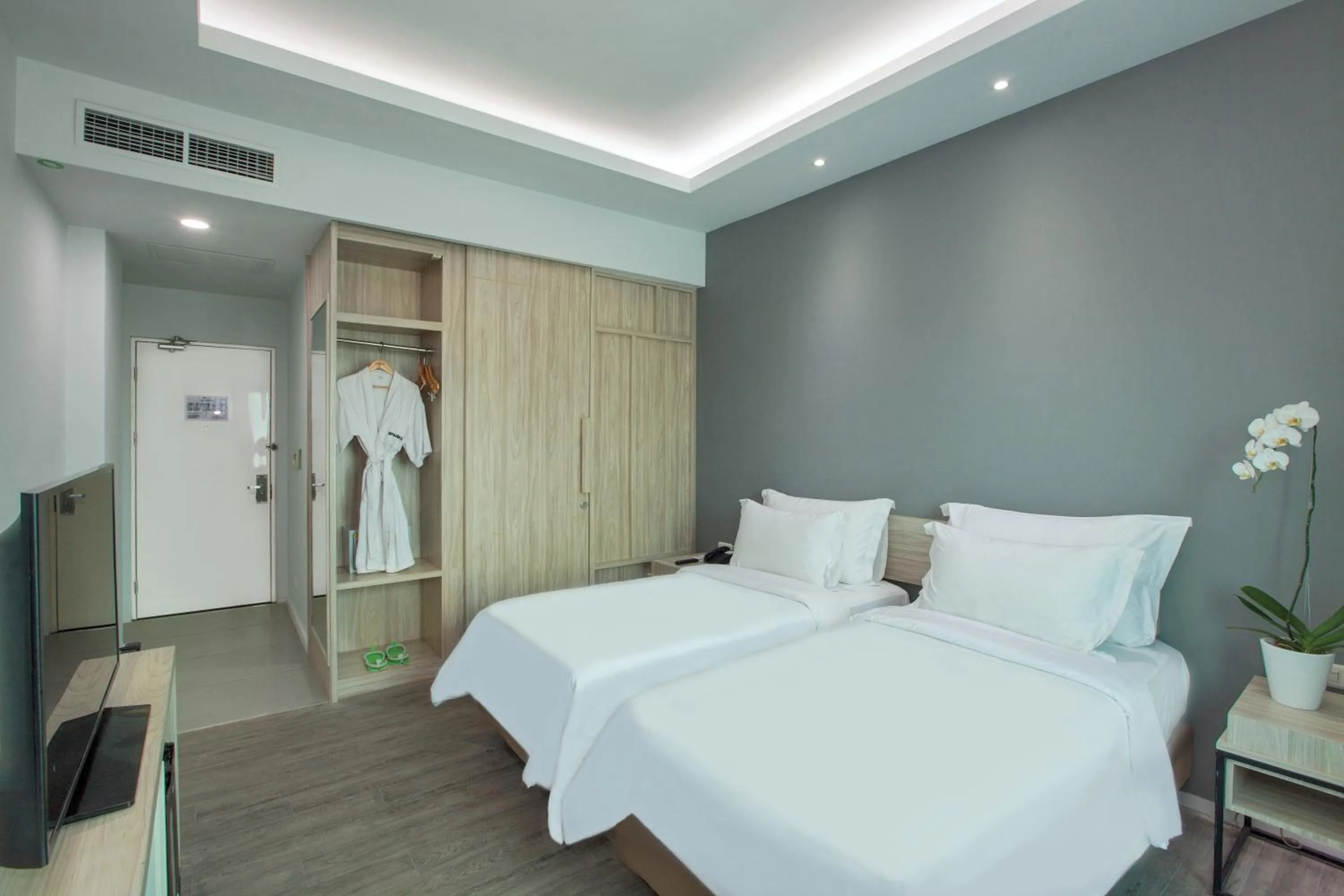 Bed in Sparks Life Jakarta, ARTOTEL Curated
