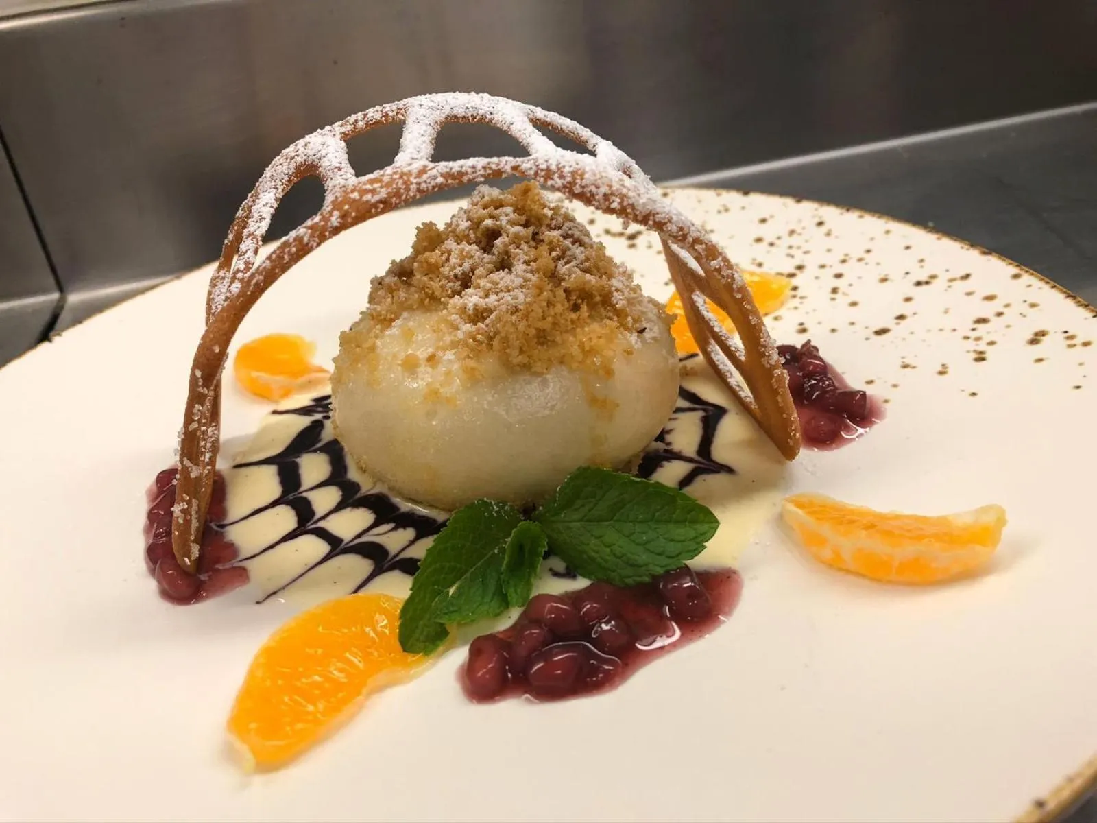 Dinner in Hotel Piz Buin