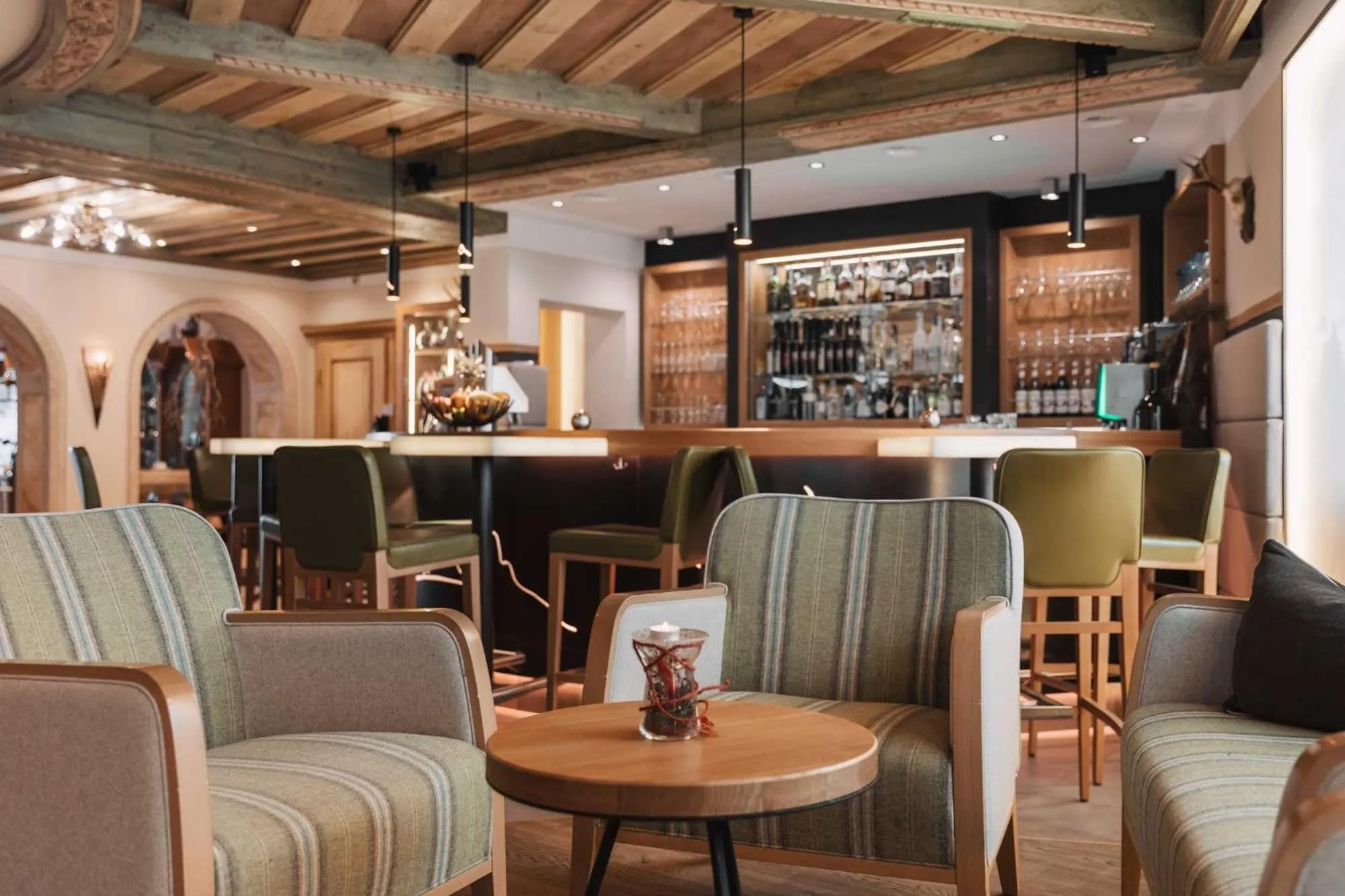 Lobby or reception in Hotel Piz Buin