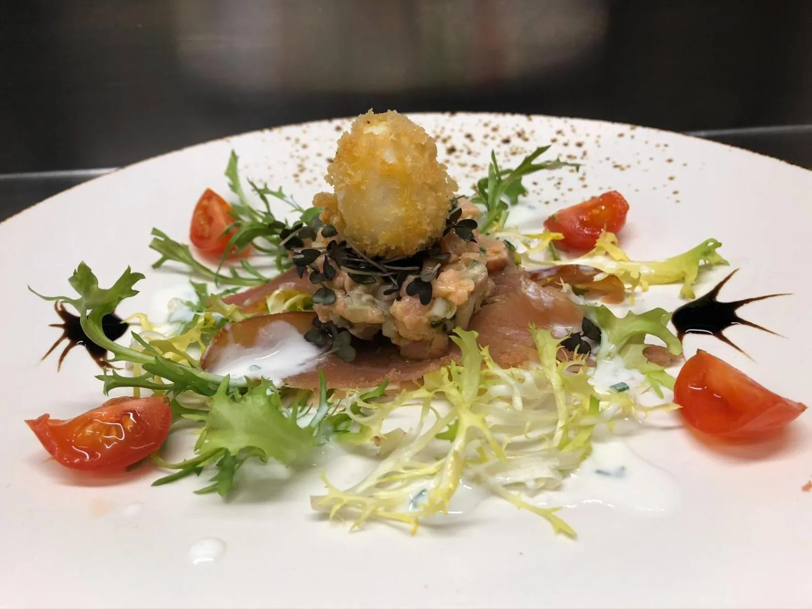 Dinner in Hotel Piz Buin