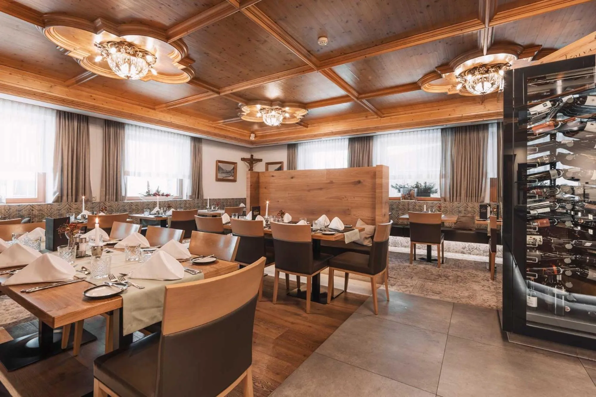 Restaurant/places to eat in Hotel Piz Buin