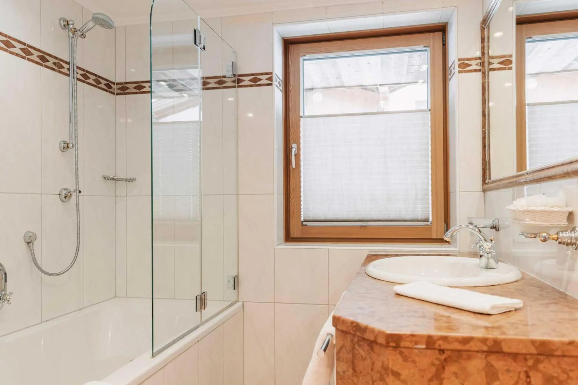 Bathroom in Hotel Piz Buin