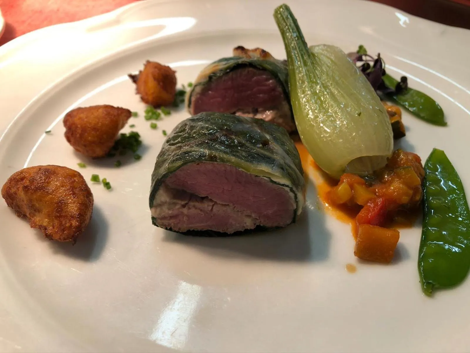 Dinner in Hotel Piz Buin