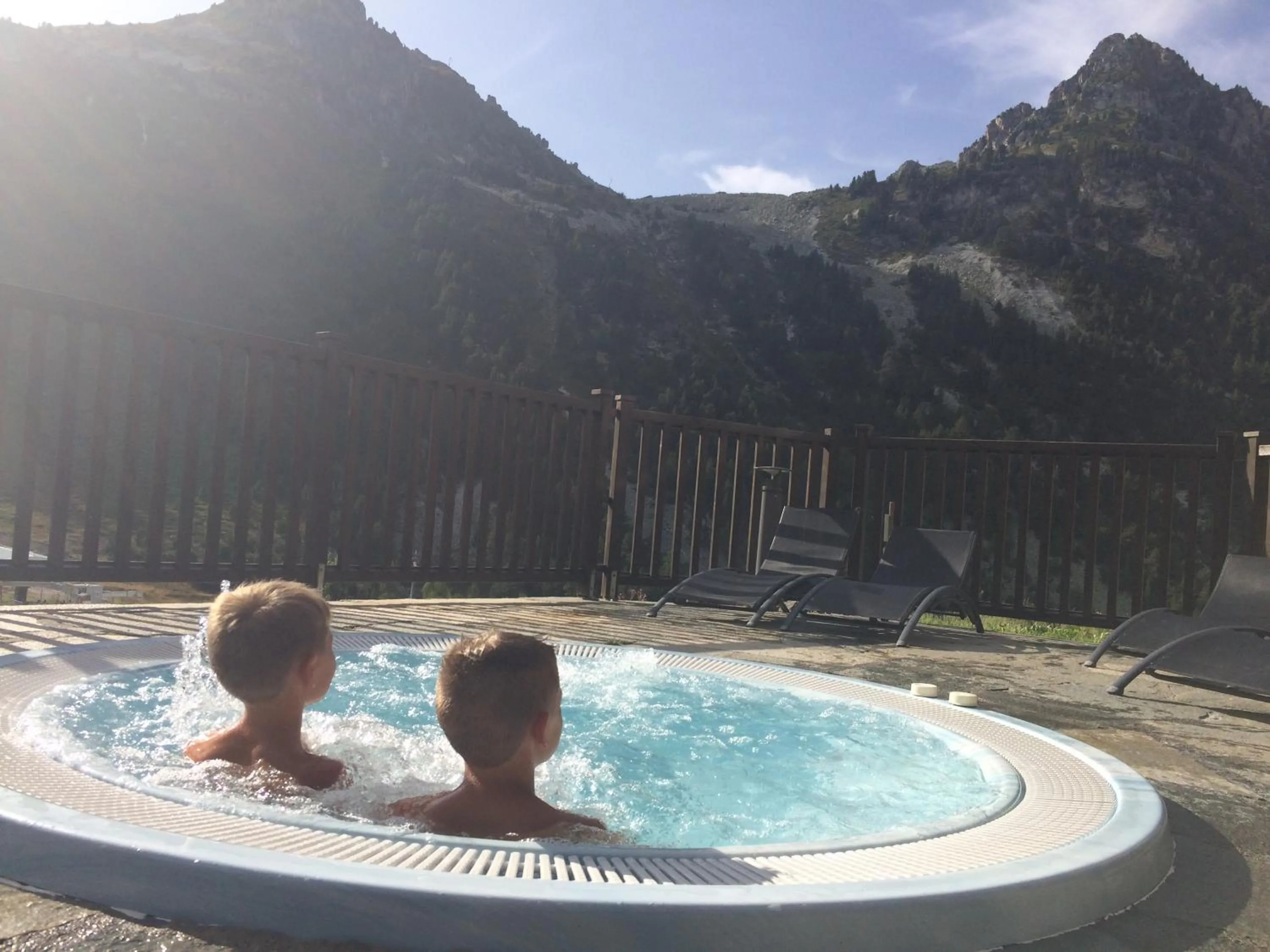 Swimming pool in Les Arcs 1950 - appartement 6 pers.