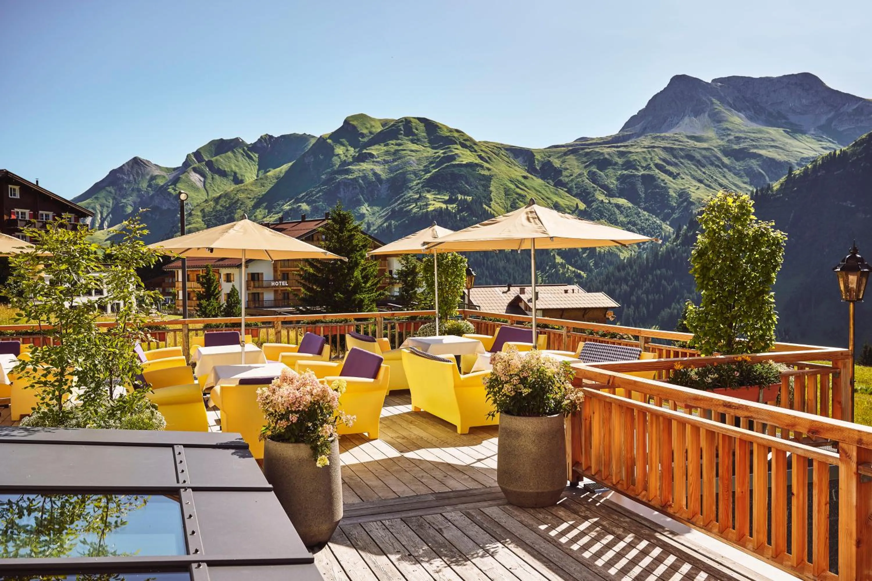 Property building in Hotel Petersboden