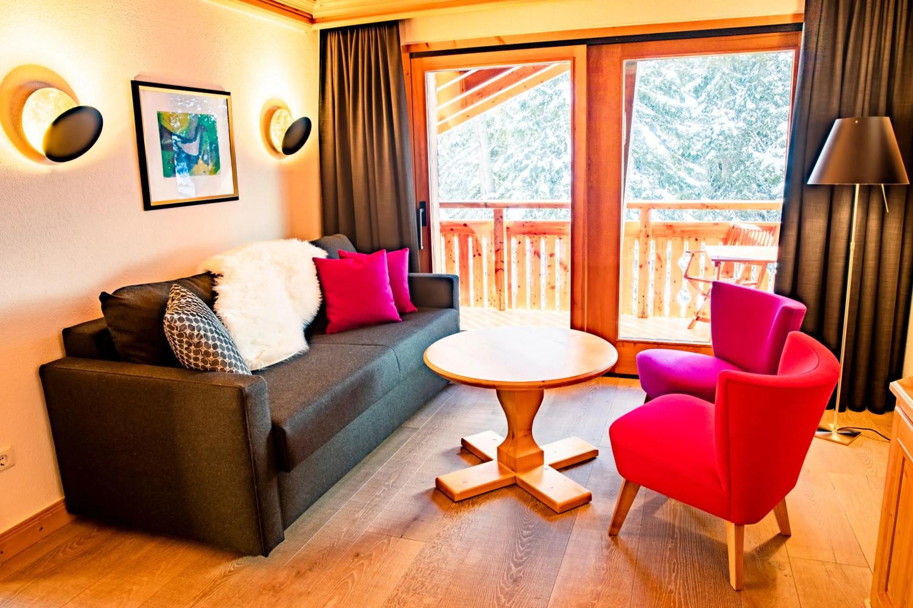 Seating area in Hotel Petersboden