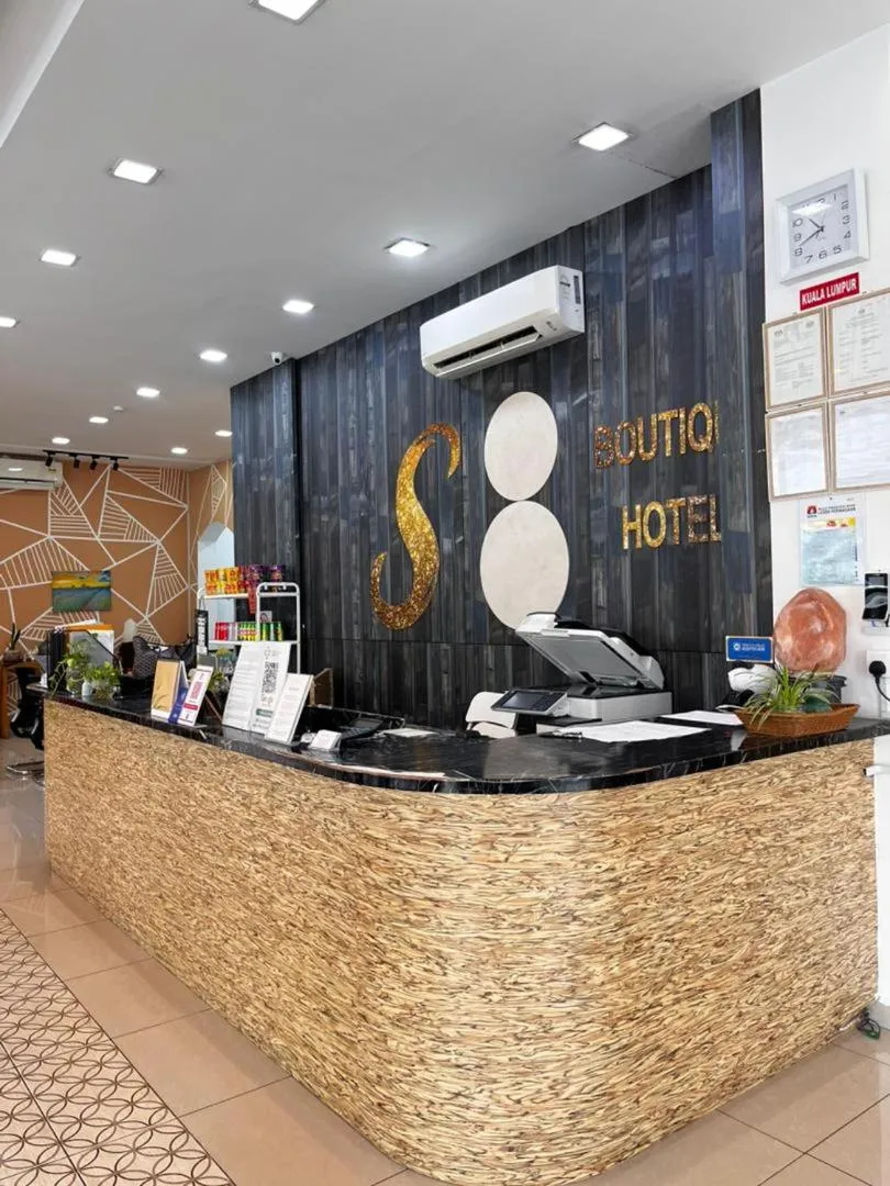 Lobby or reception in S8 Boutique Hotel near KLIA 1 & KLIA 2