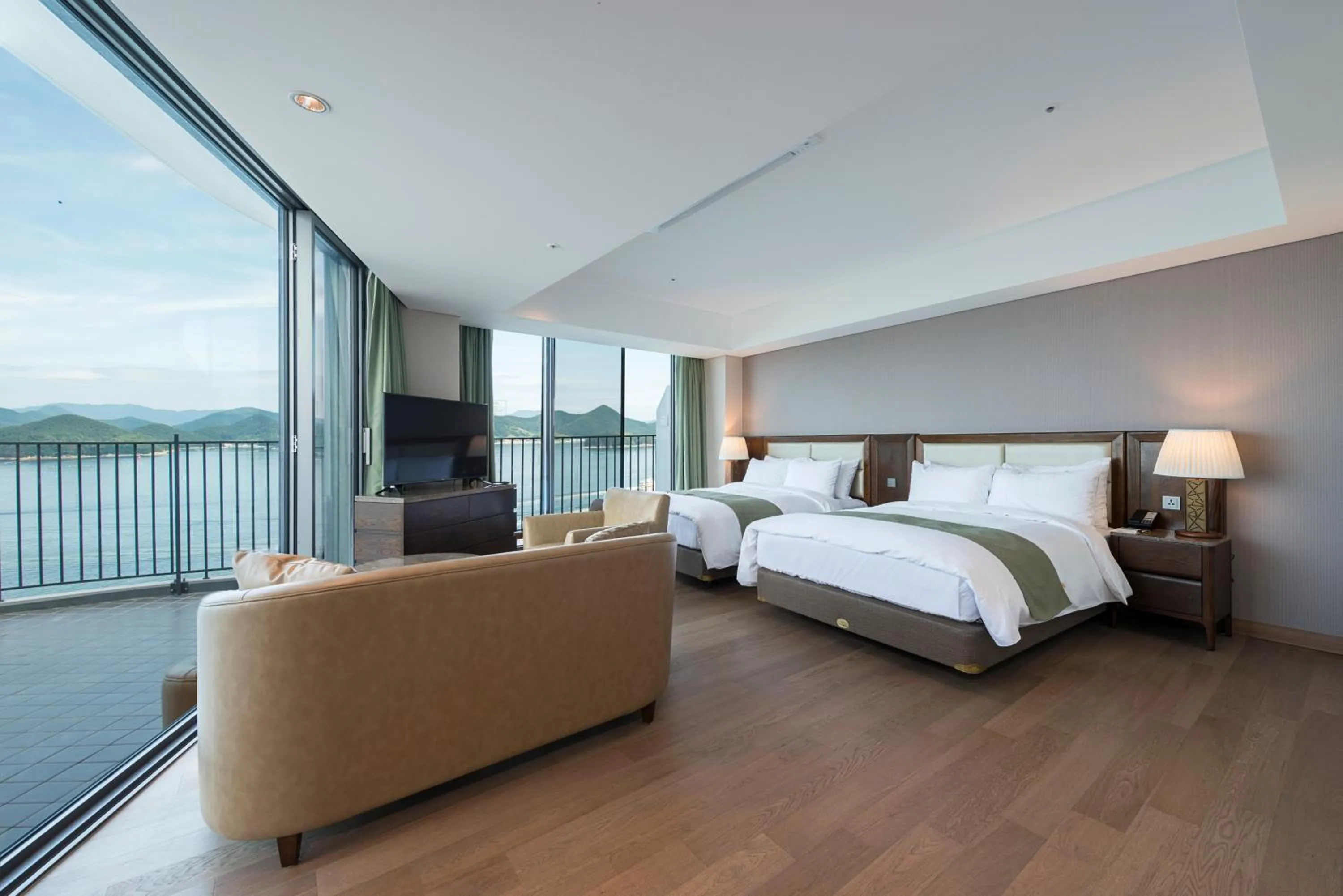 Bed in Stanford Hotel&Resort Tongyeong