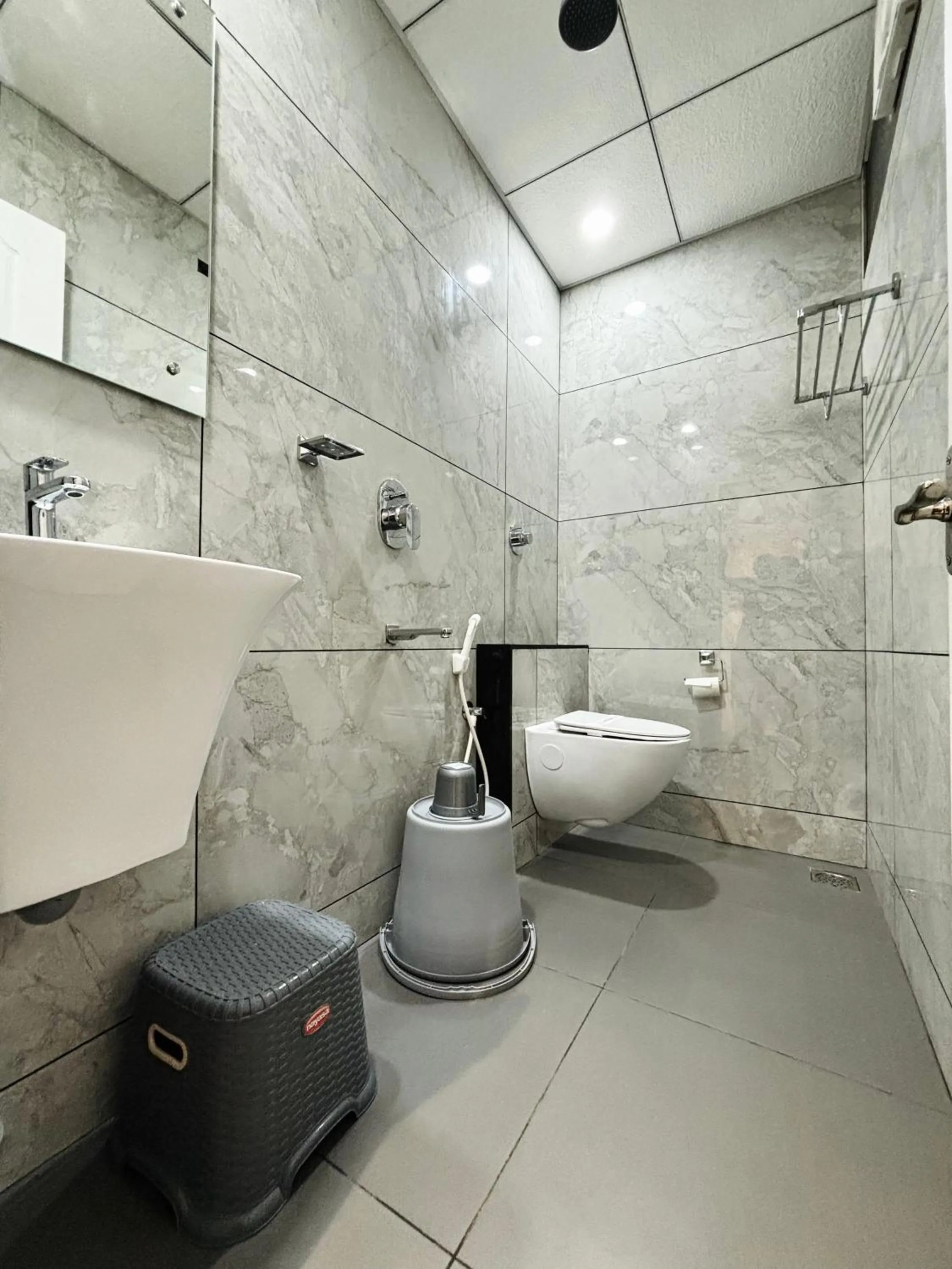 Shower in Hotel Citywalk Residency