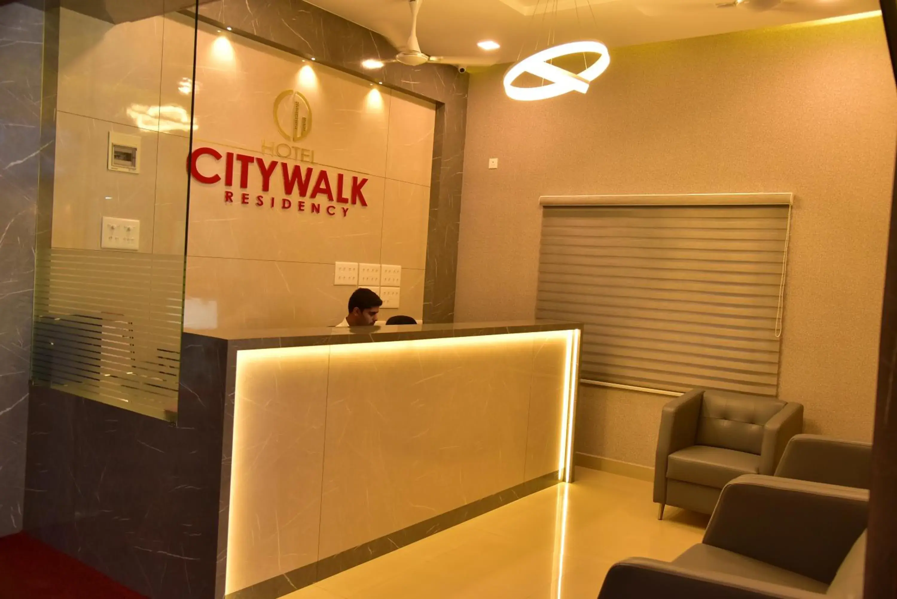 Lobby or reception in Hotel Citywalk Residency Lobby or reception in Hotel Citywalk Residency