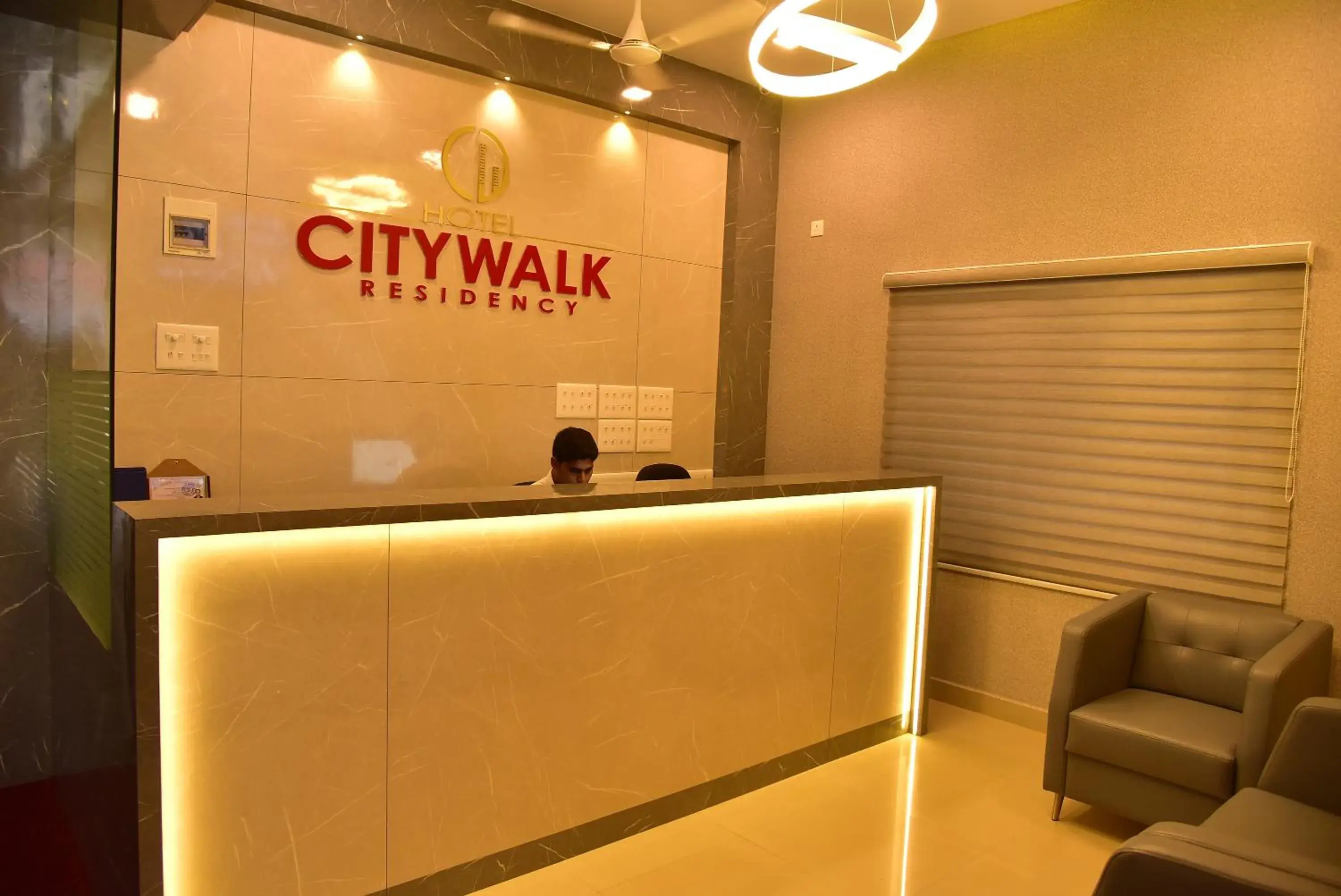 Lobby or reception in Hotel Citywalk Residency Lobby or reception in Hotel Citywalk Residency