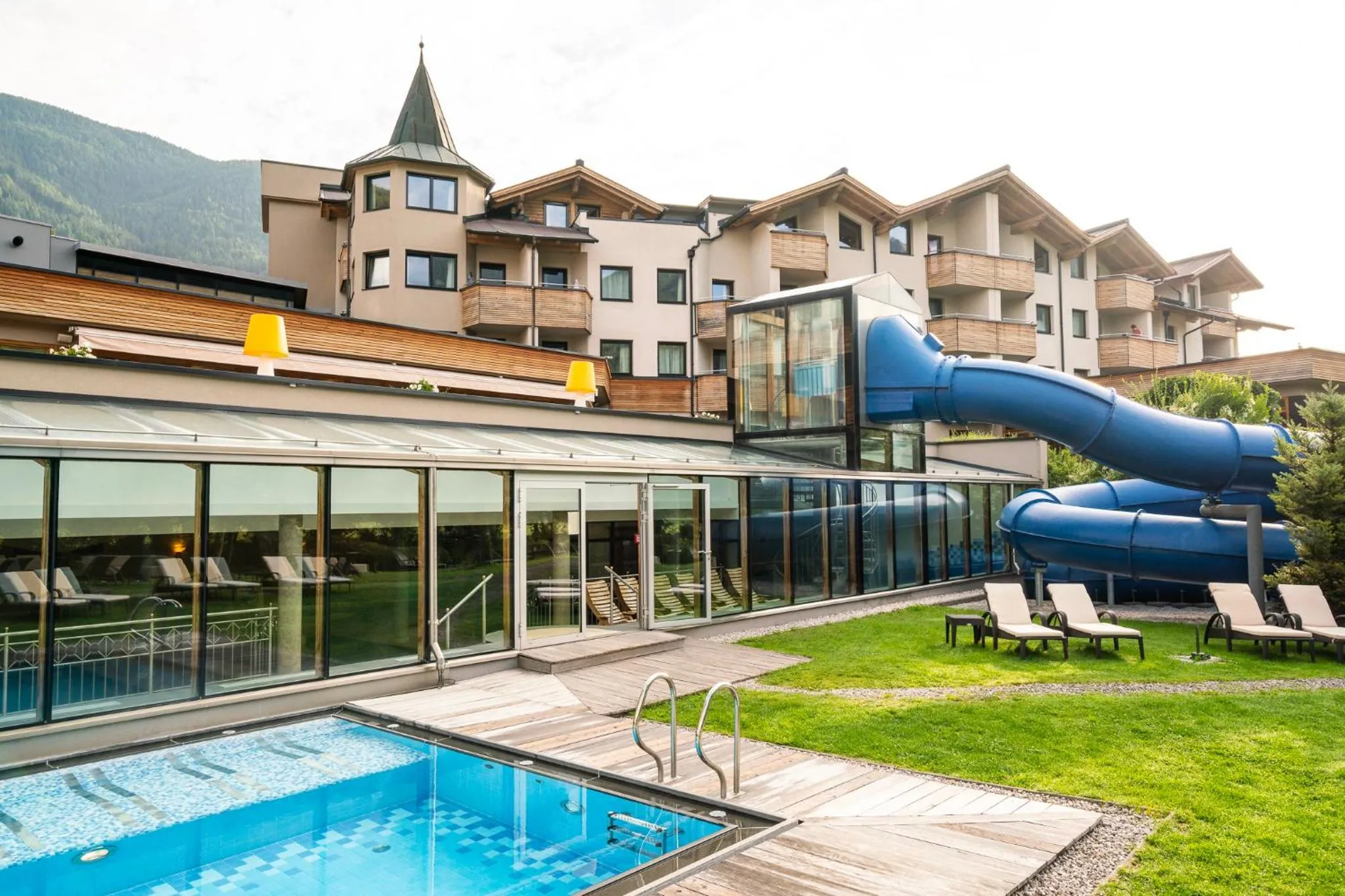 Swimming pool in Dolomiten Residenz - Sporthotel Sillian
