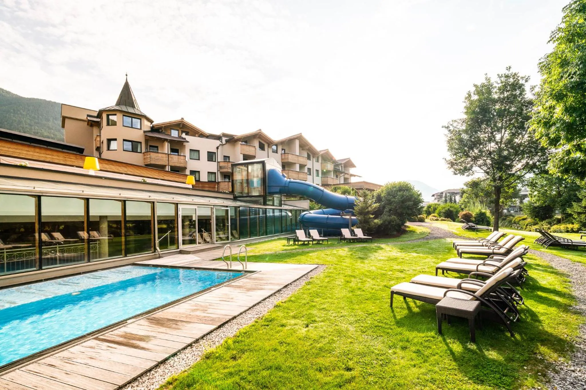 Swimming pool in Dolomiten Residenz - Sporthotel Sillian
