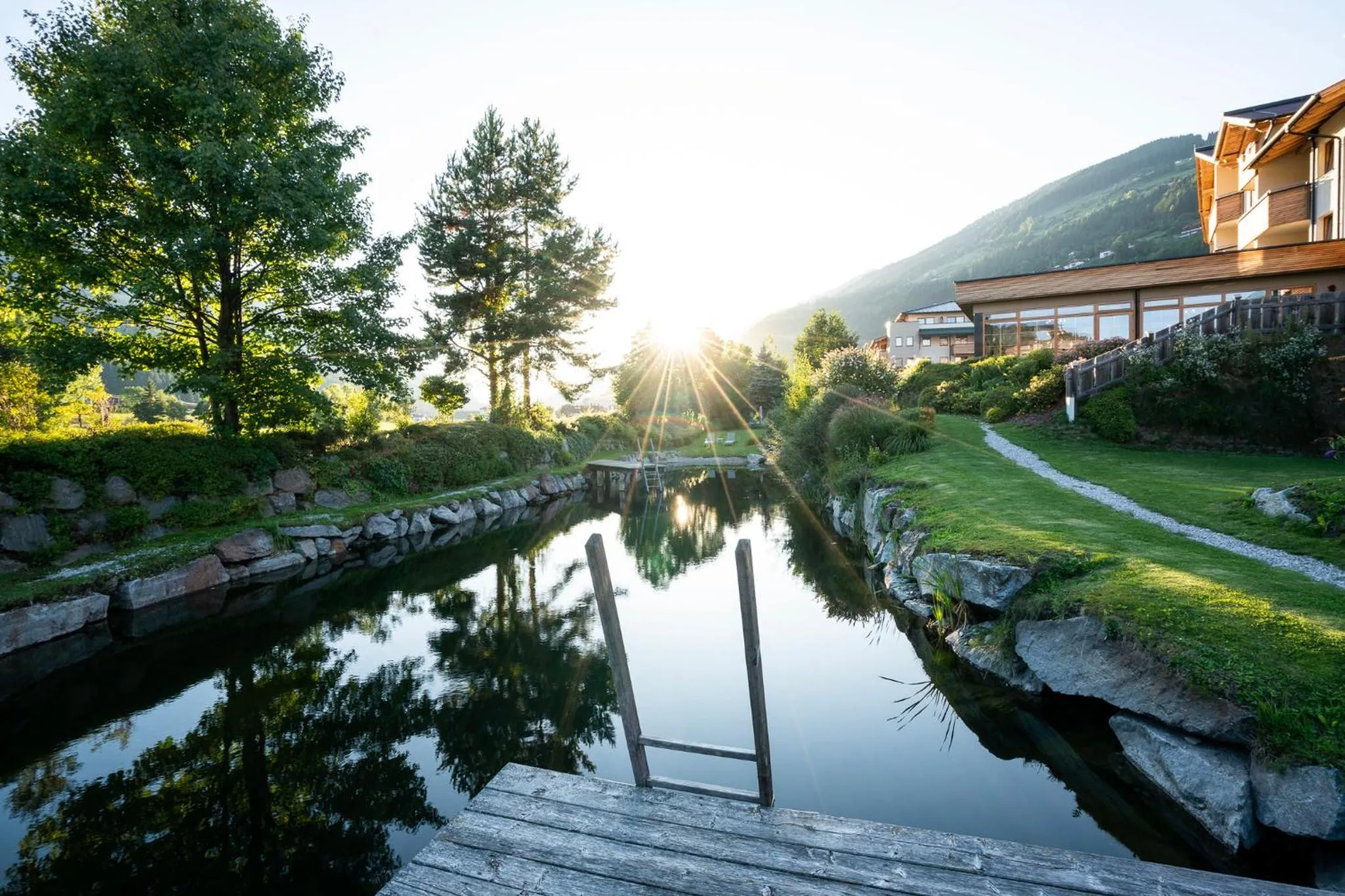 Swimming pool in Dolomiten Residenz - Sporthotel Sillian