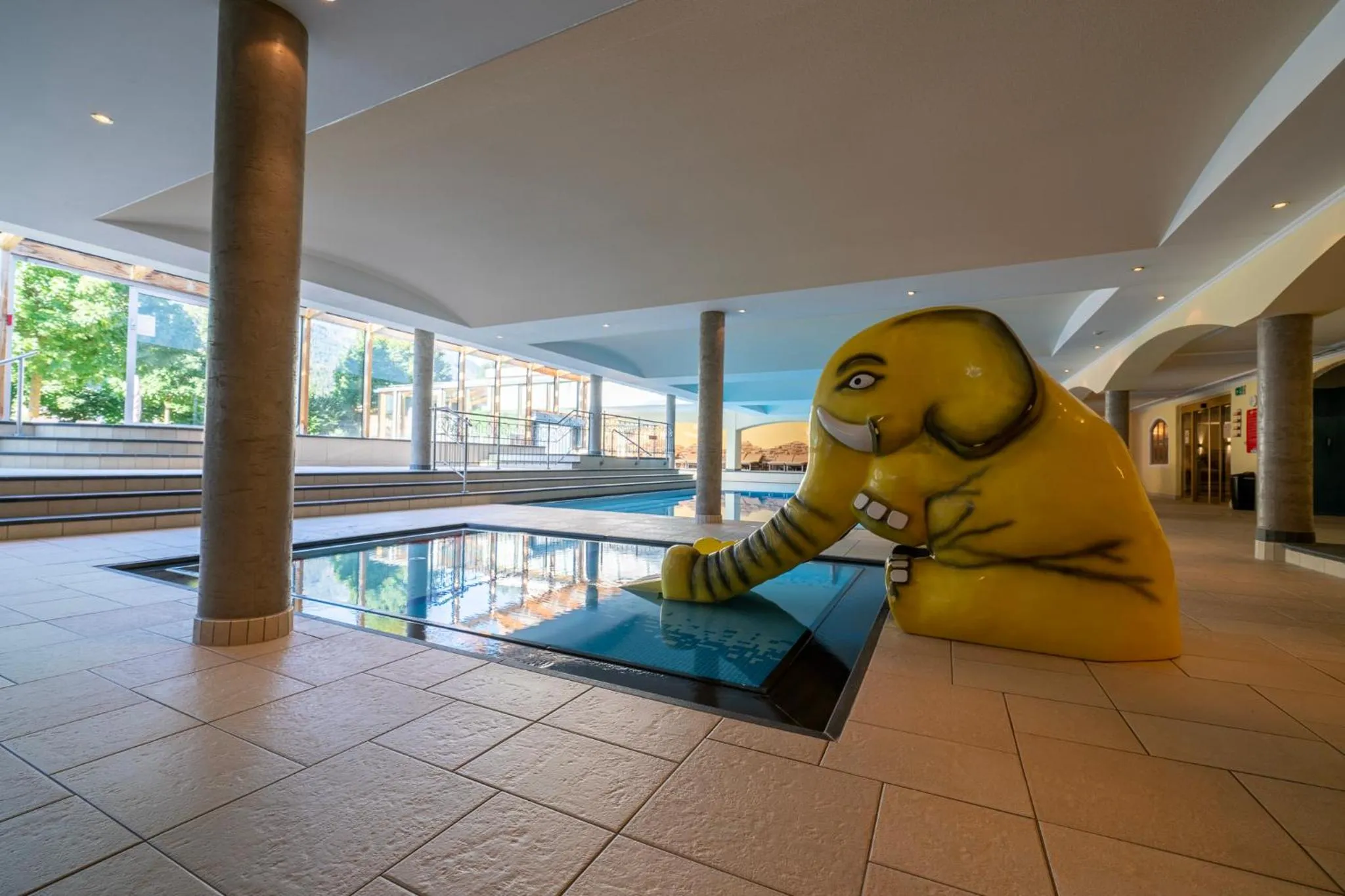 Swimming pool in Dolomiten Residenz - Sporthotel Sillian