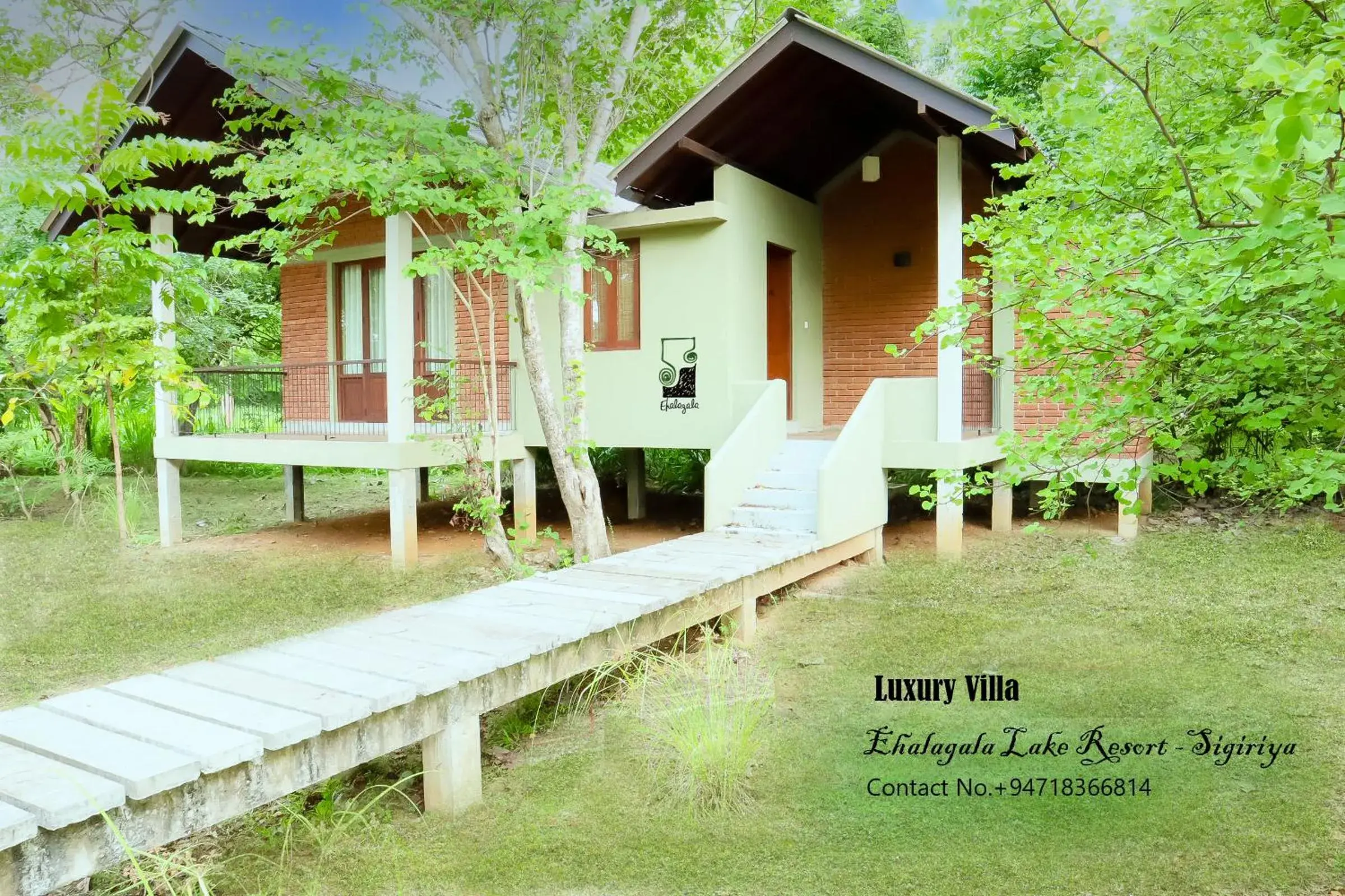 Property building in Ehalagala Lake Resort Property building in Ehalagala Lake Resort