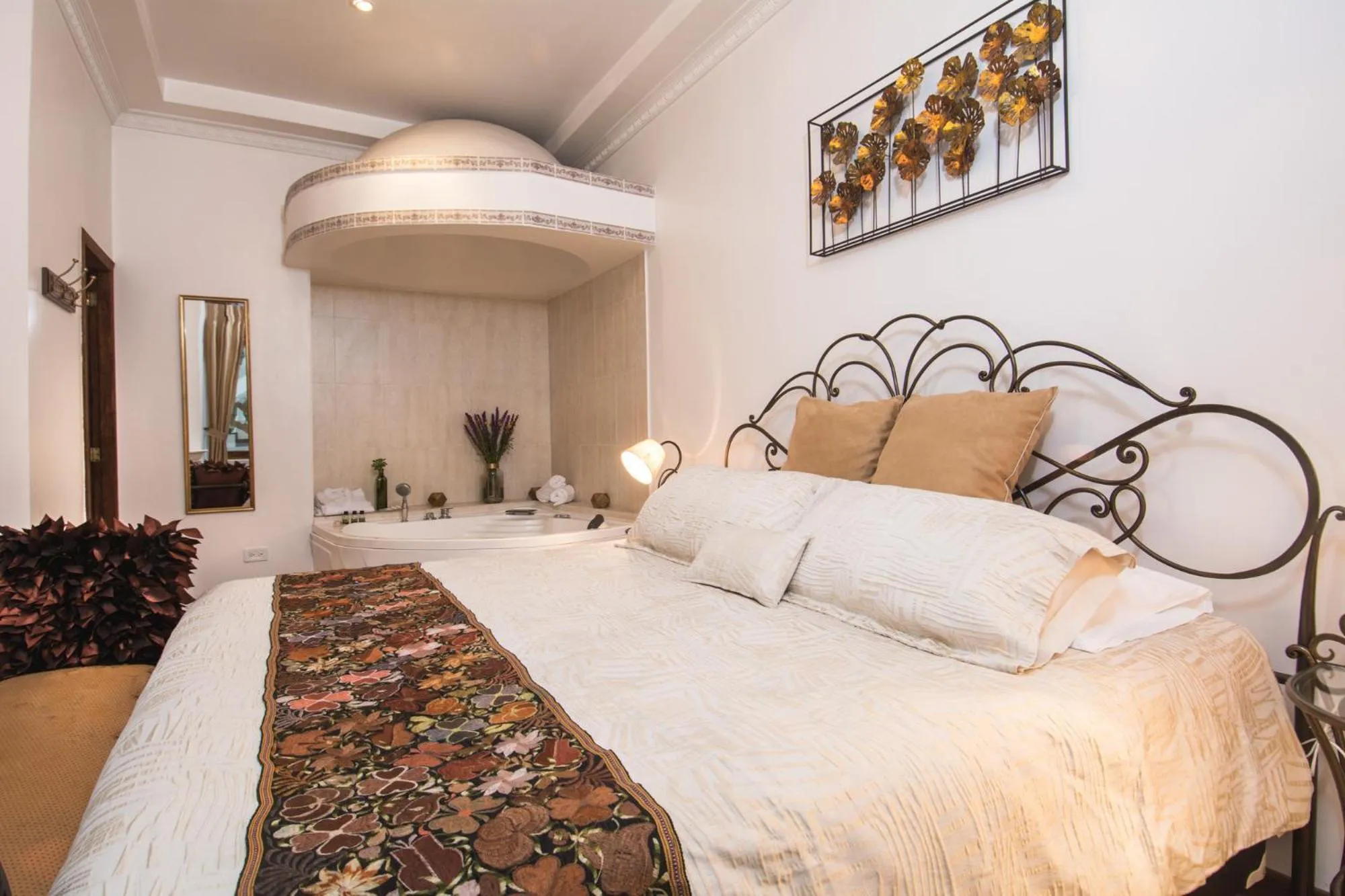 Bed in Vista del Angel Hotel Boutique