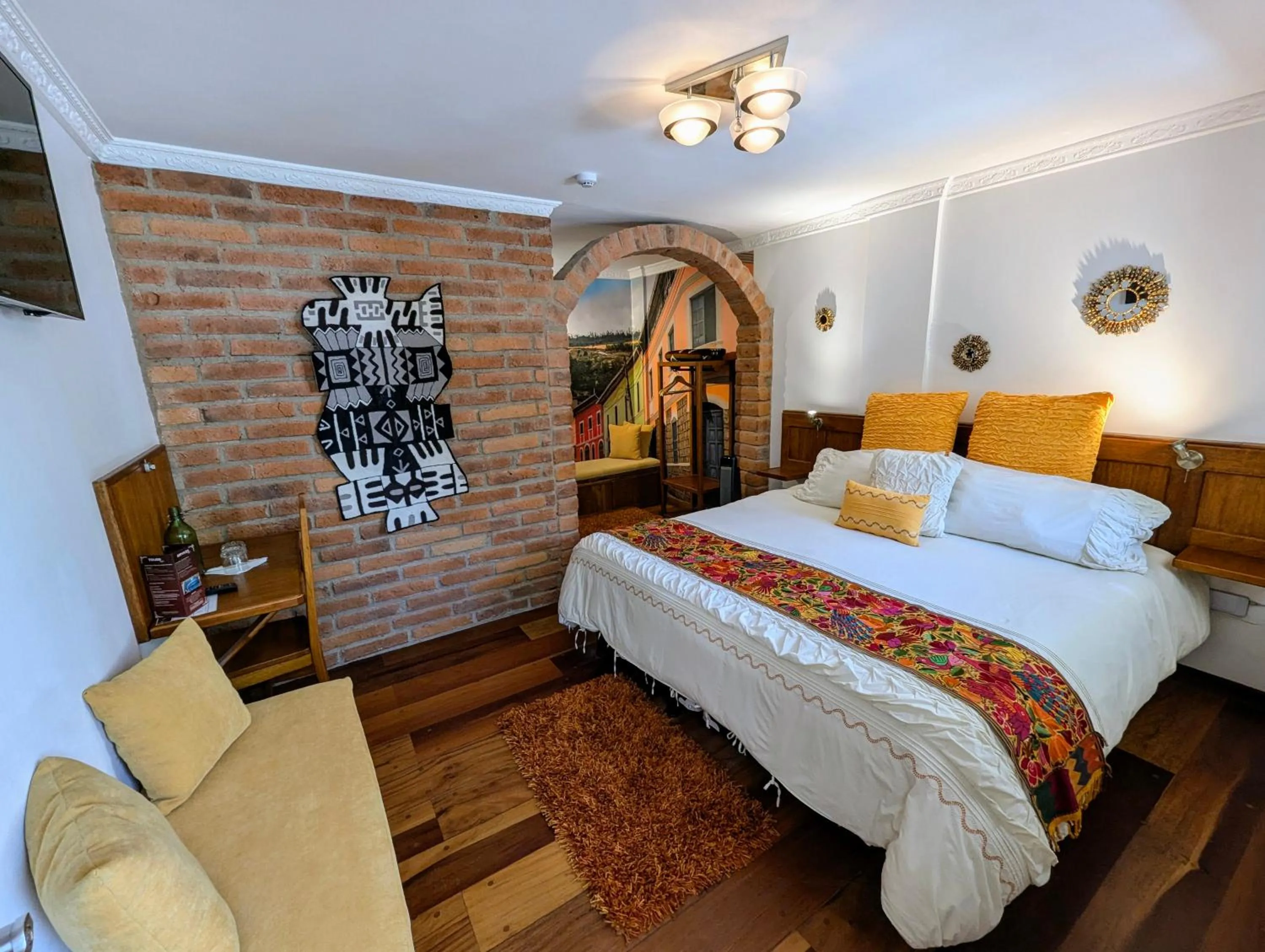 Bed in Vista del Angel Hotel Boutique