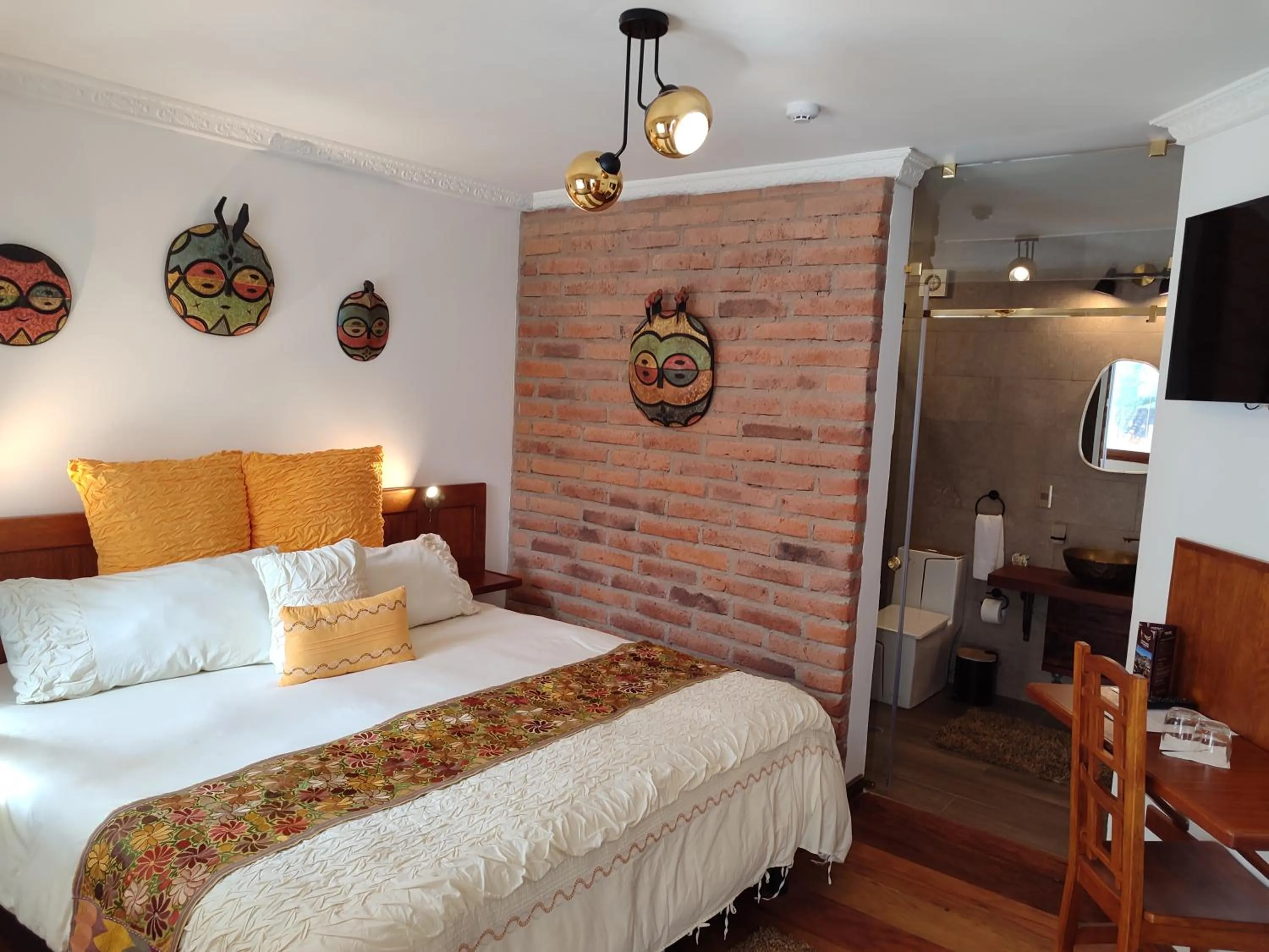 Bed in Vista del Angel Hotel Boutique