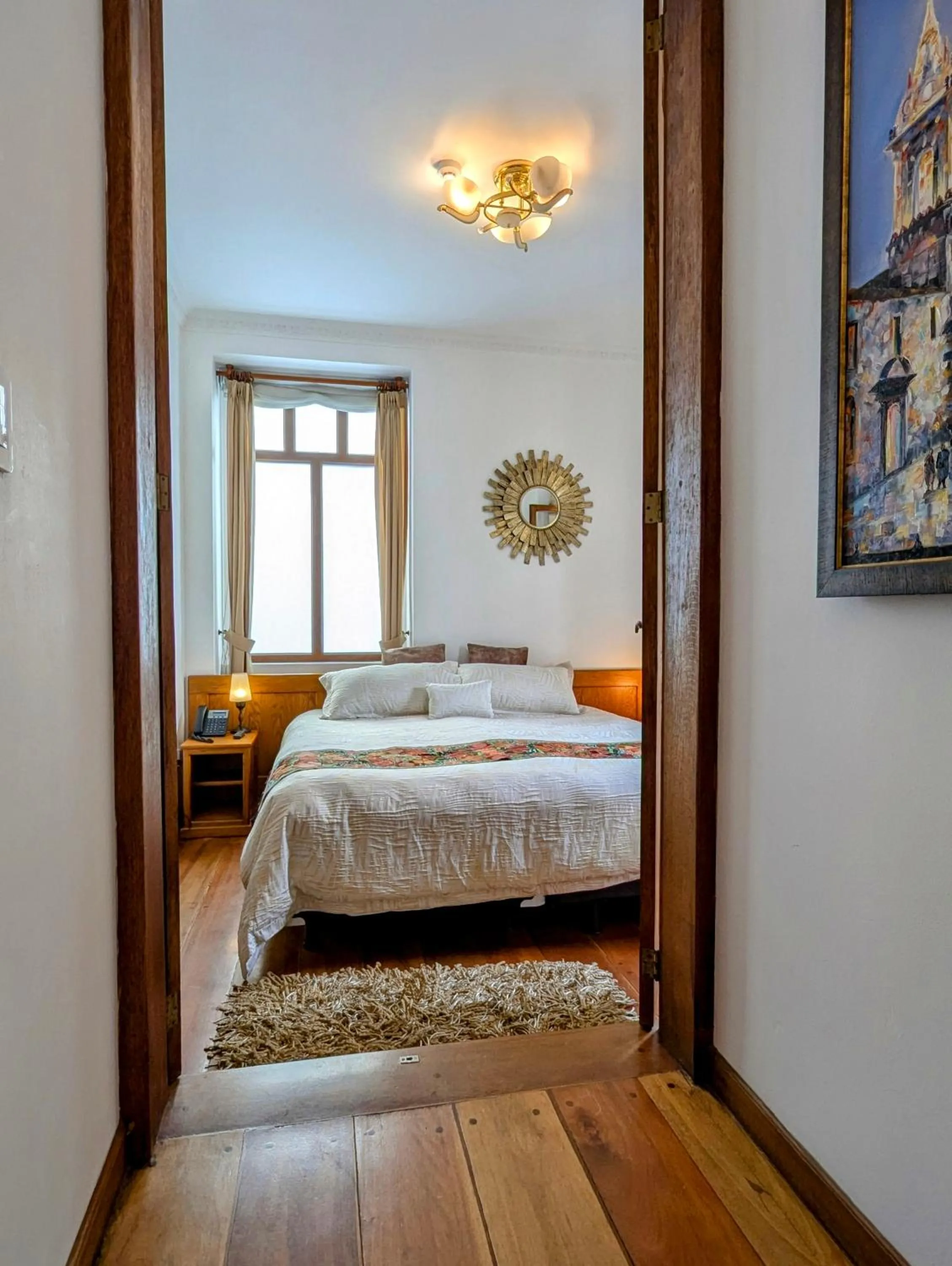 Bed in Vista del Angel Hotel Boutique