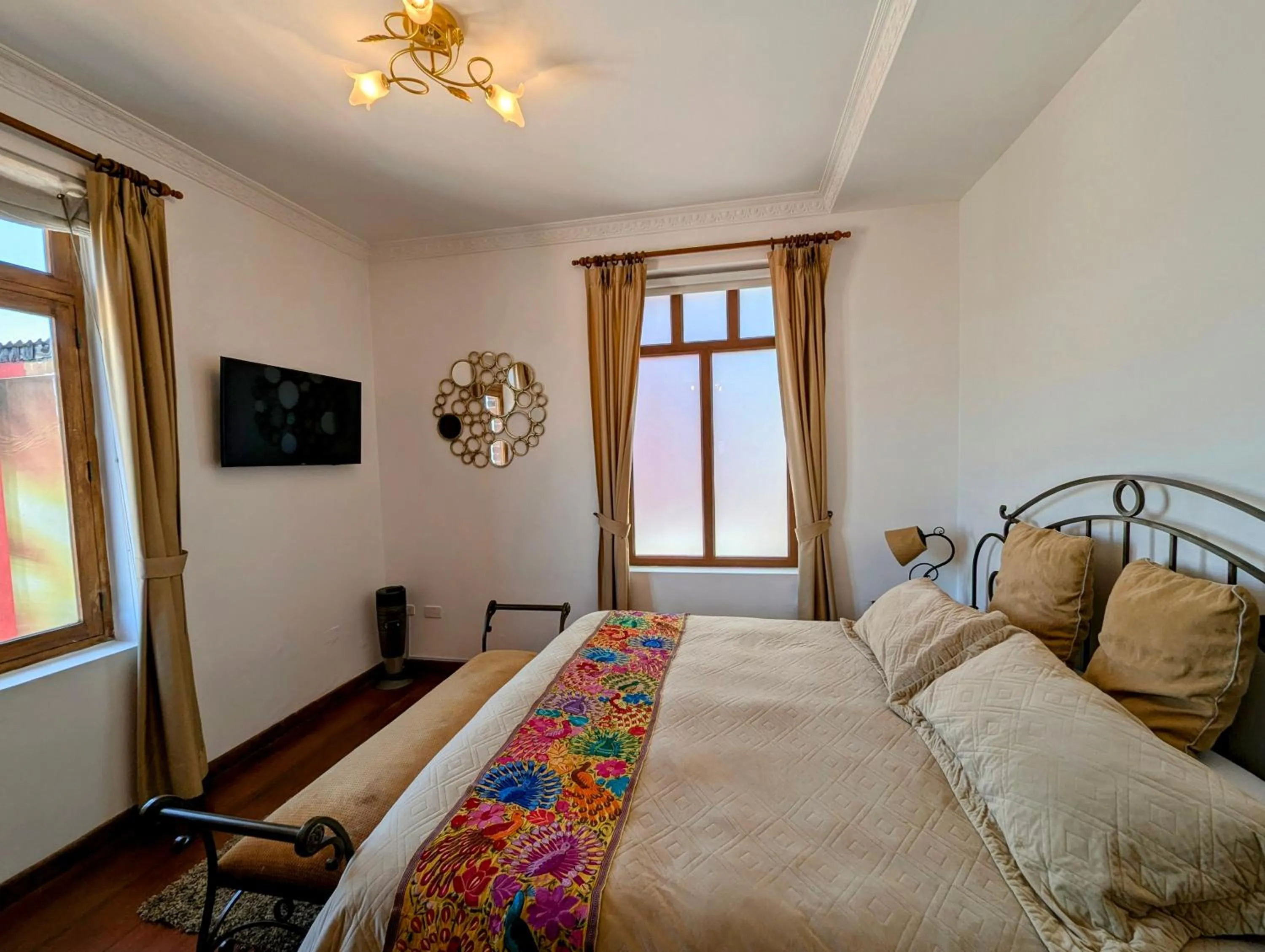 Bed in Vista del Angel Hotel Boutique