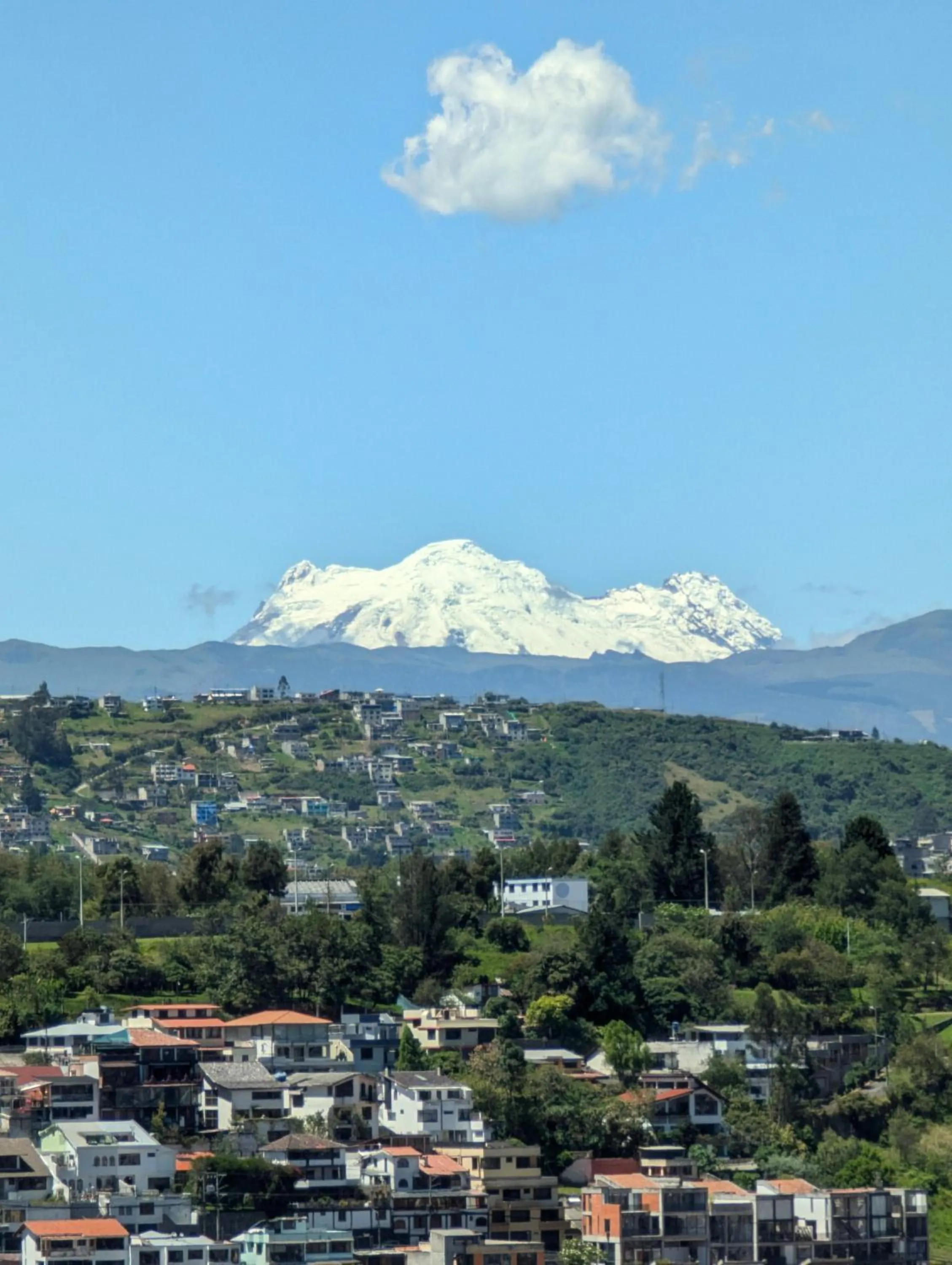 Mountain view in Vista del Angel Hotel Boutique