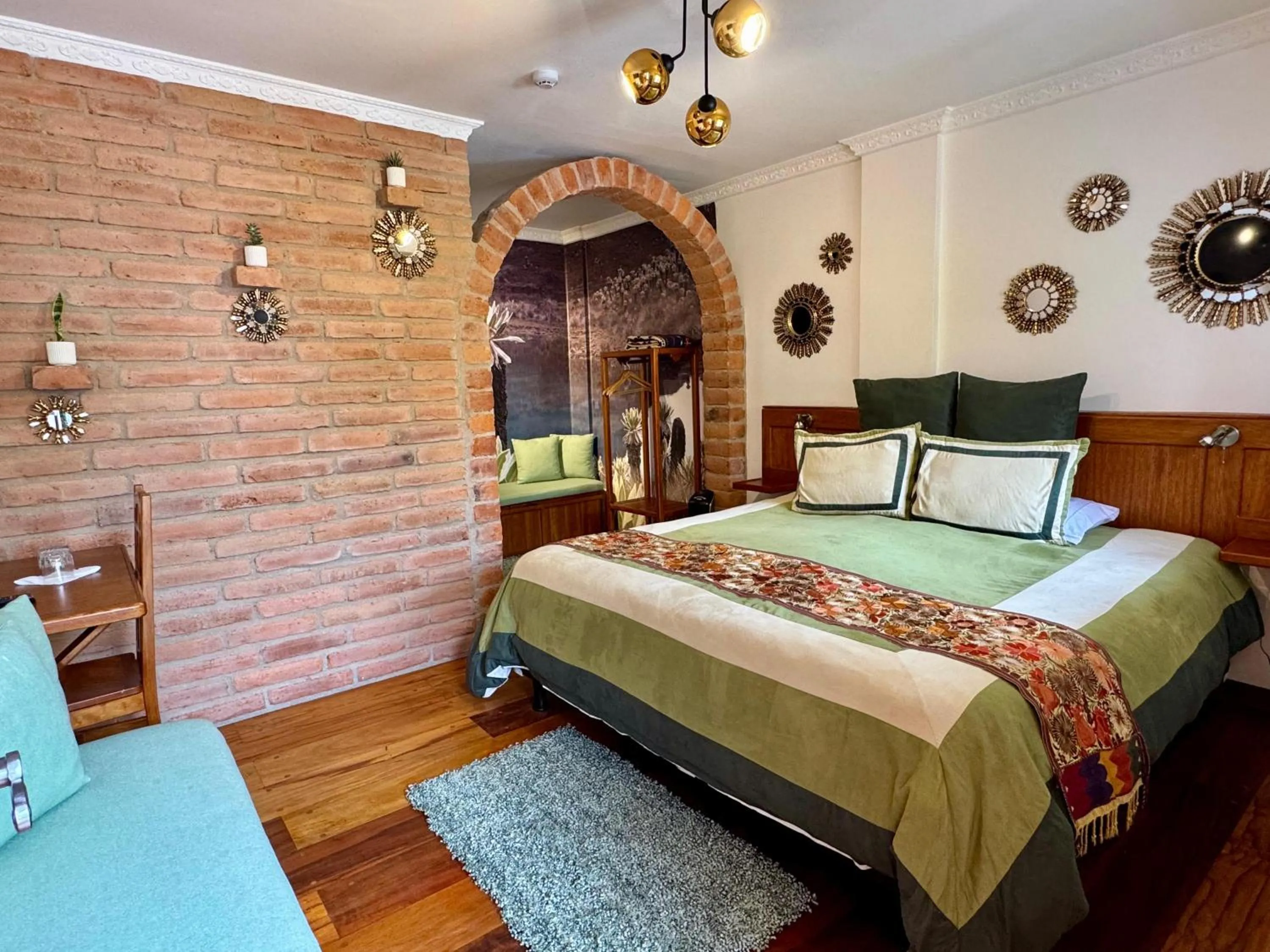 Bed in Vista del Angel Hotel Boutique