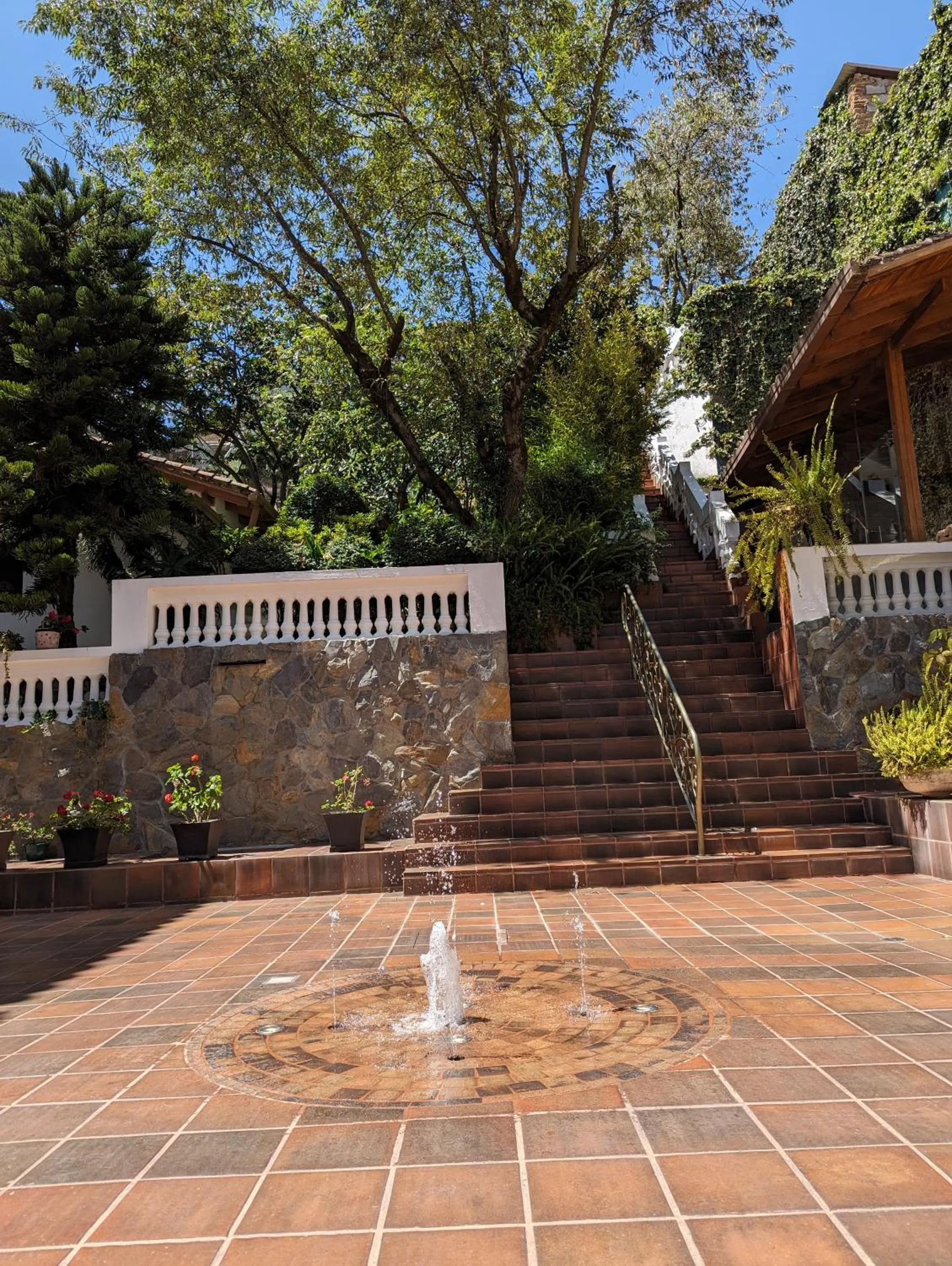 Patio in Vista del Angel Hotel Boutique