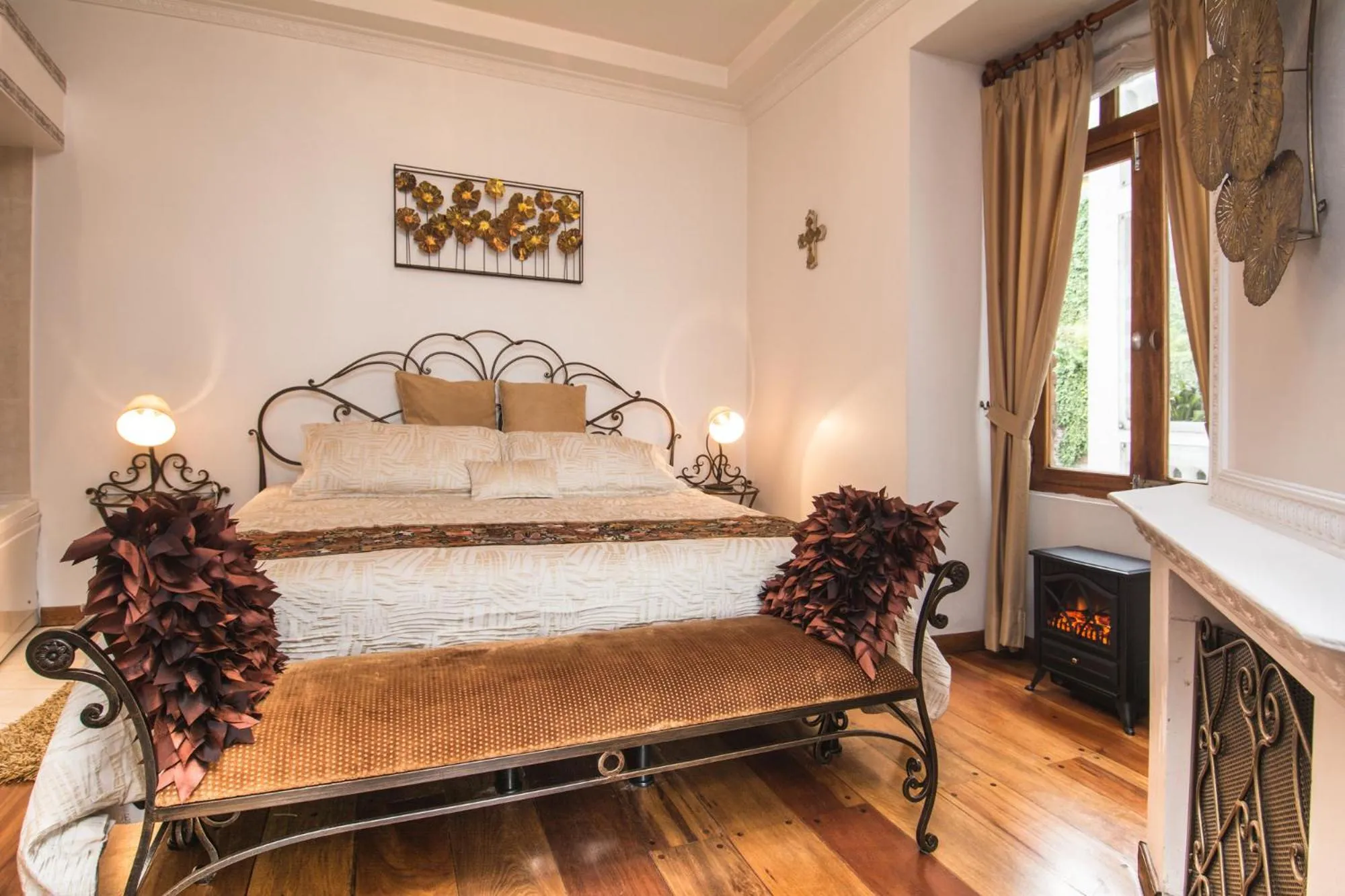 Bed in Vista del Angel Hotel Boutique