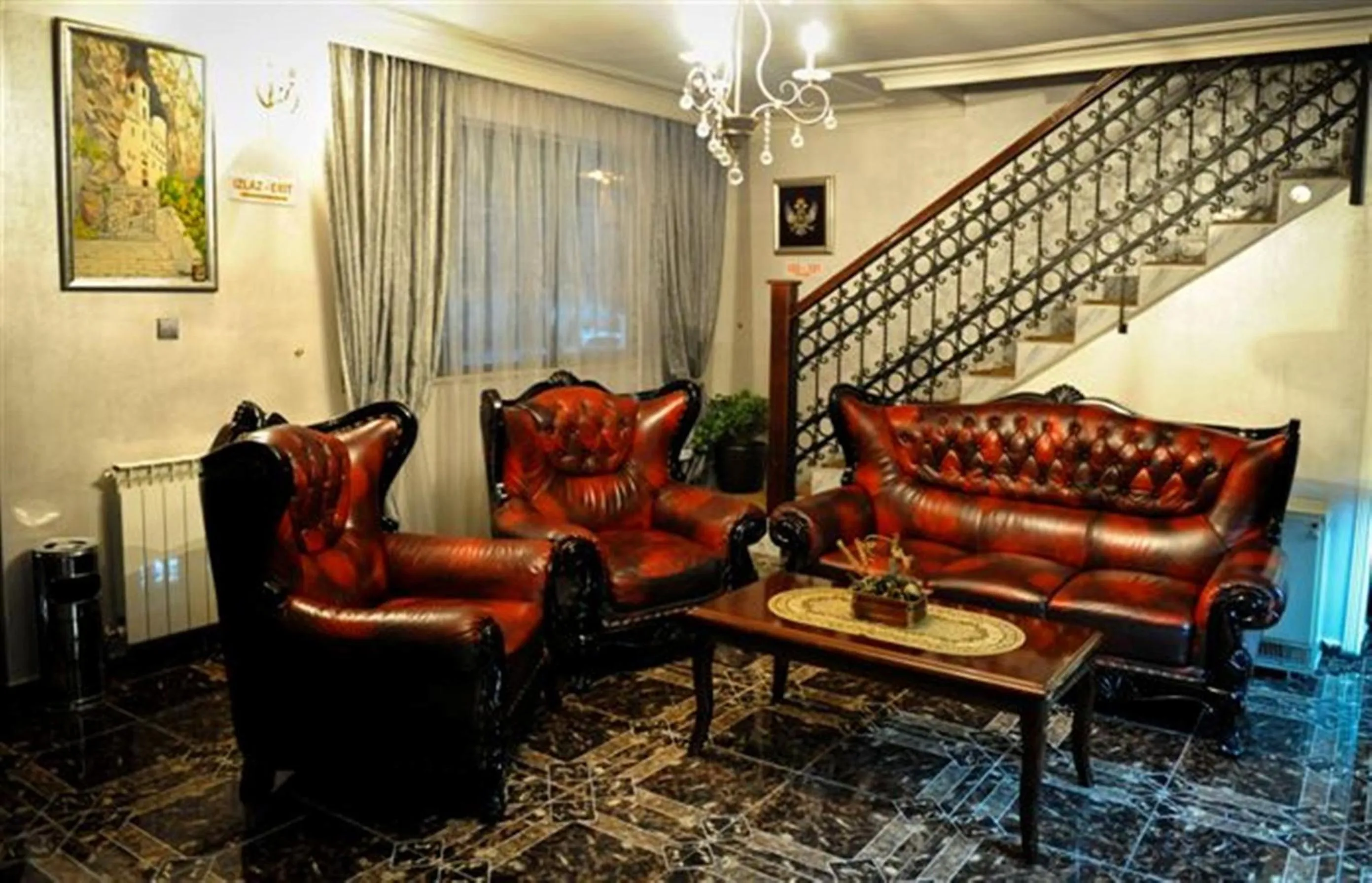 Lobby or reception in Hotel Evropa