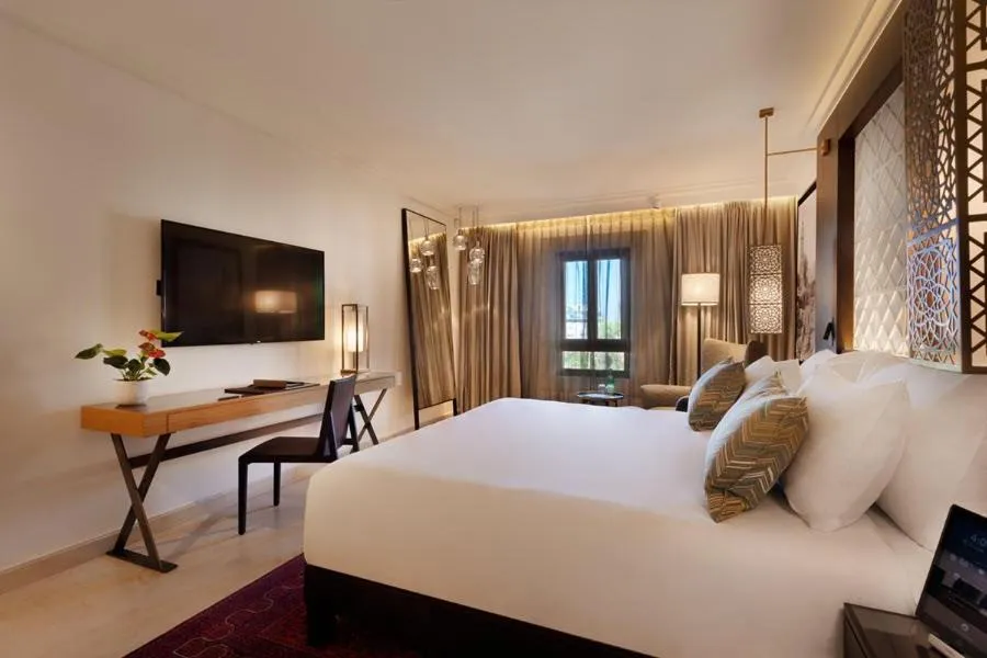 Bed in The Setai Tel Aviv, a Member of the leading hotels of the world