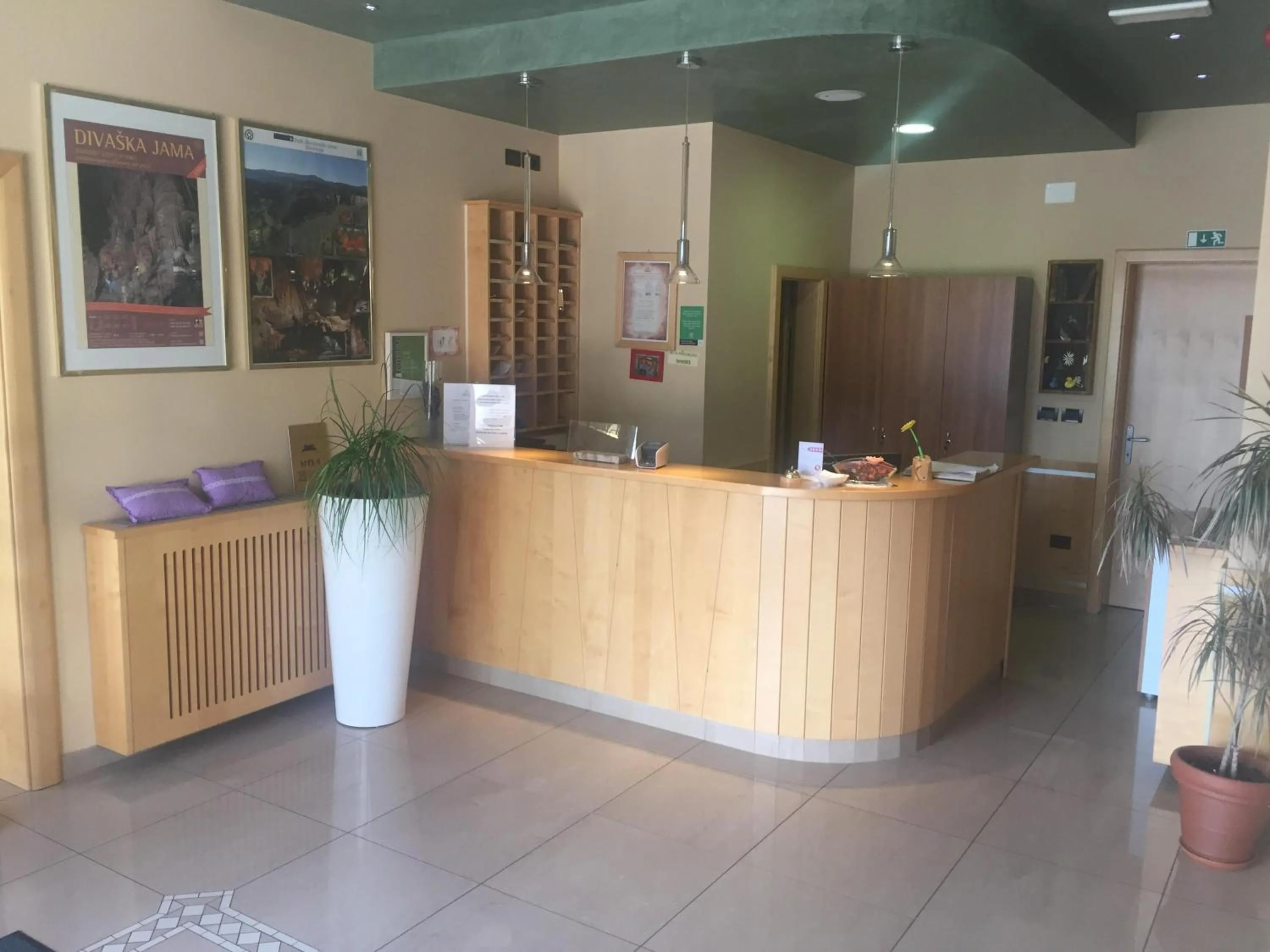 Lobby or reception in Hotel Malovec