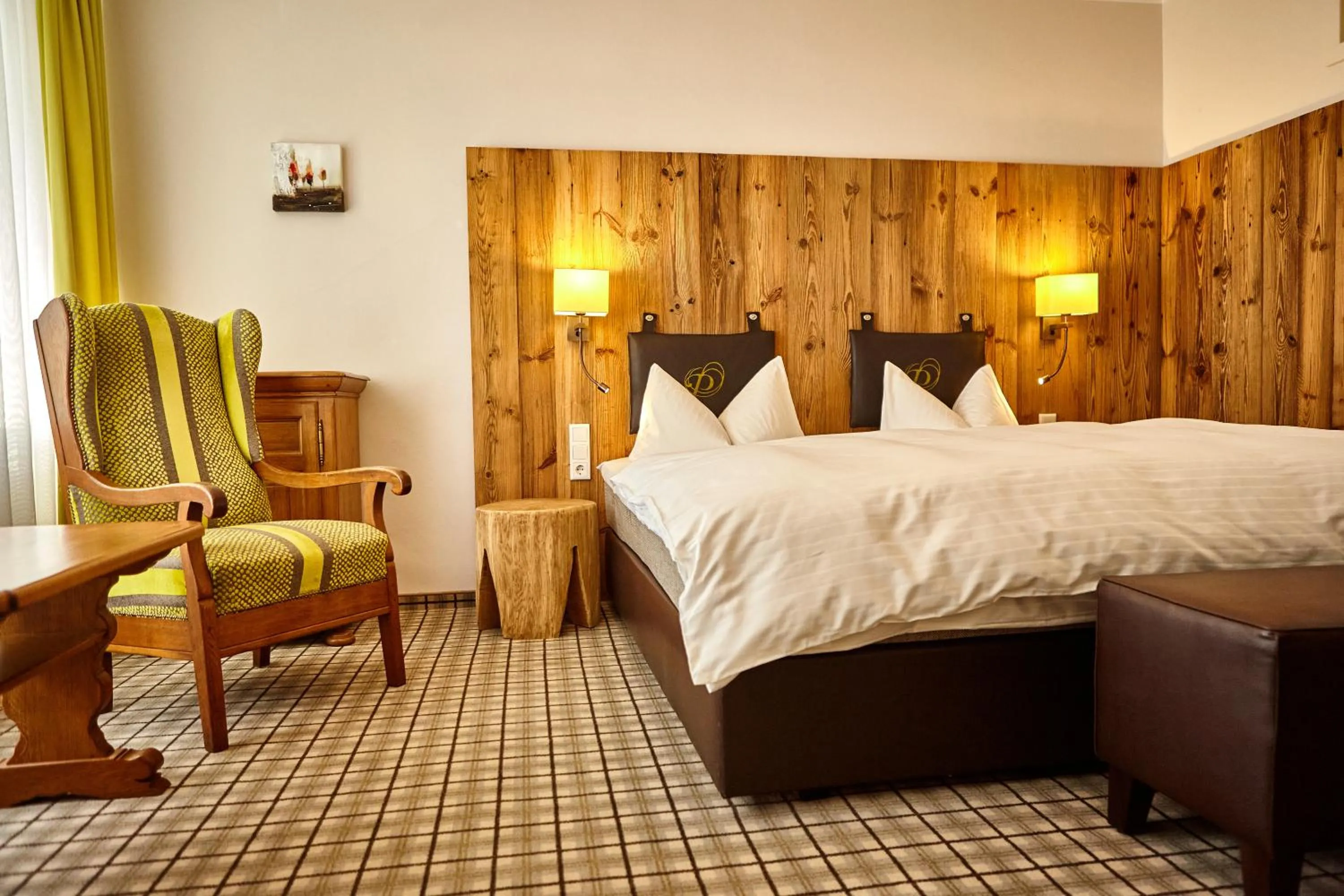 Deluxe Double Room in Romantikhotel Platte