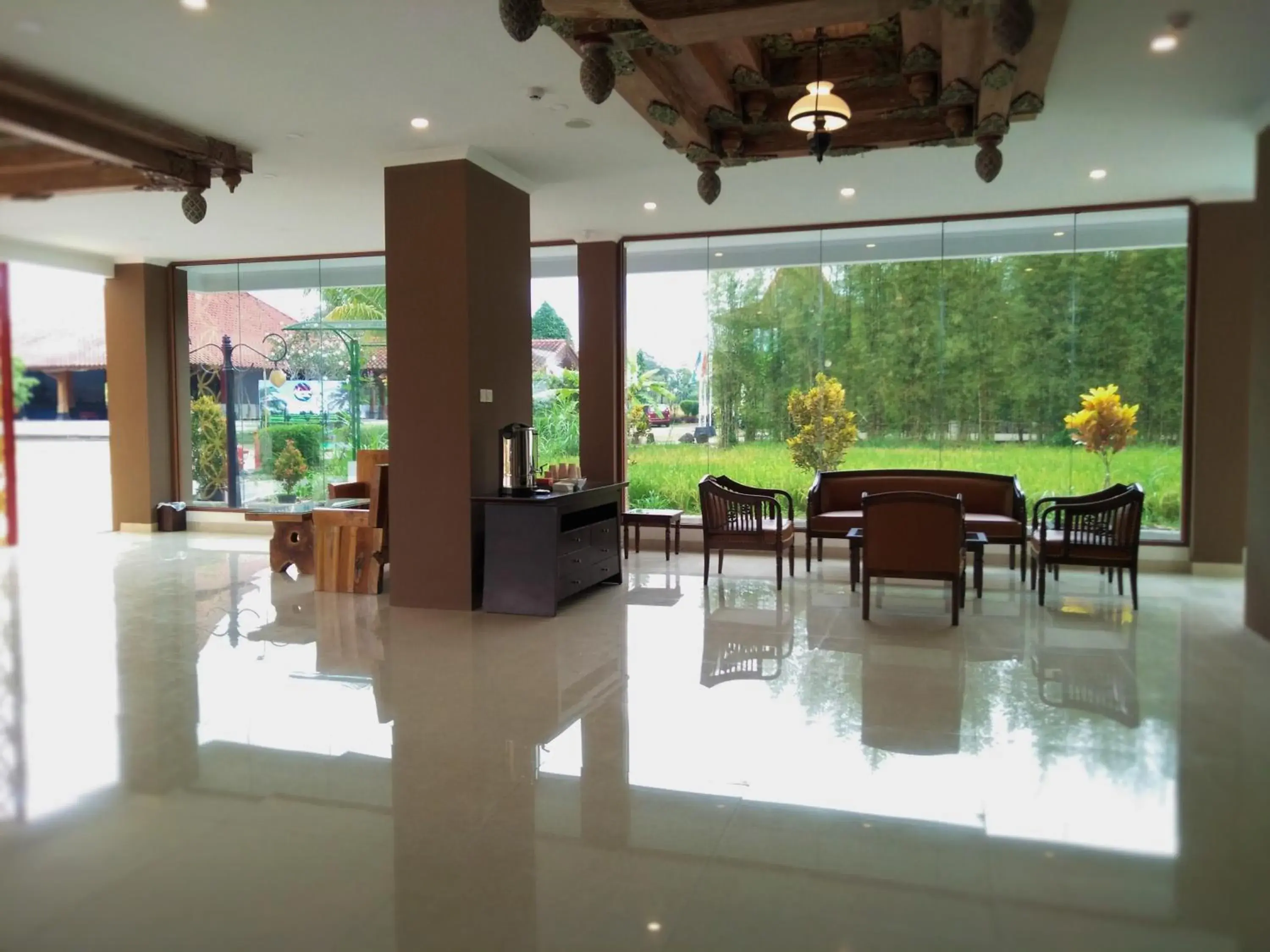 Lobby or reception in Java Village Resort by HOMEE Yogyakarta Lobby or reception in Java Village Resort by HOMEE Yogyakarta