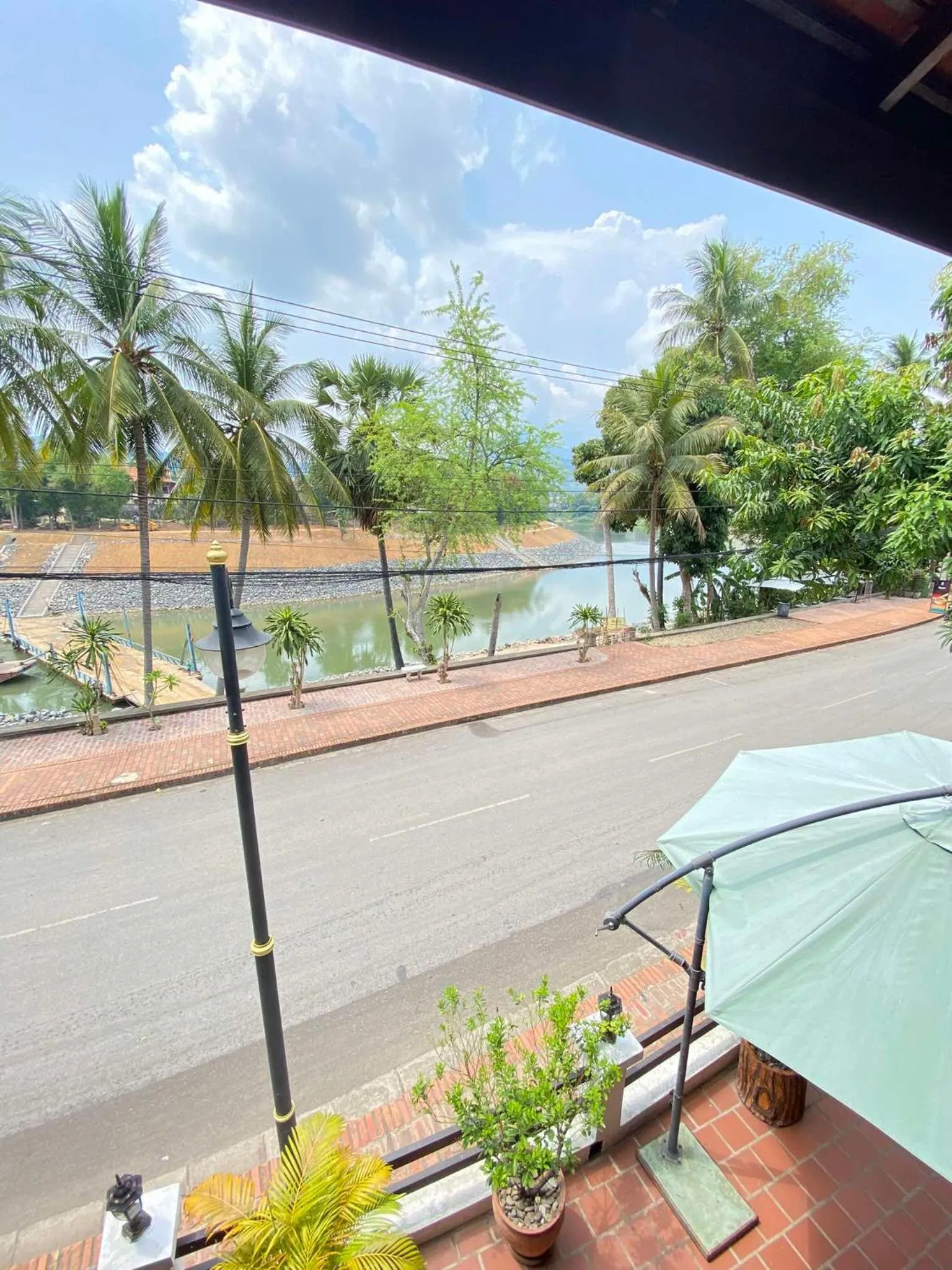 Natural landscape in Luang Prabang Golden Lotus Villa River View