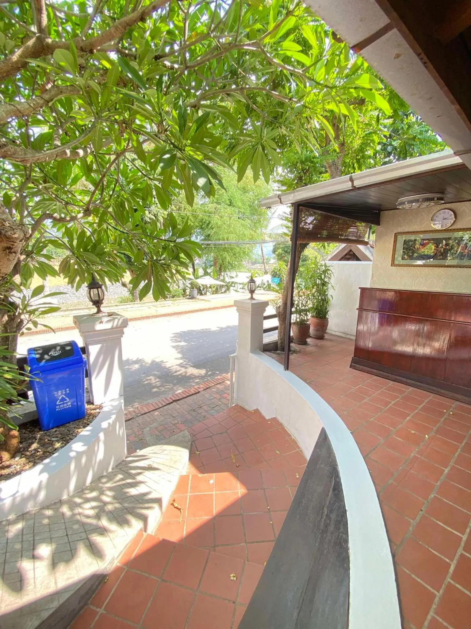 Natural landscape in Luang Prabang Golden Lotus Villa River View