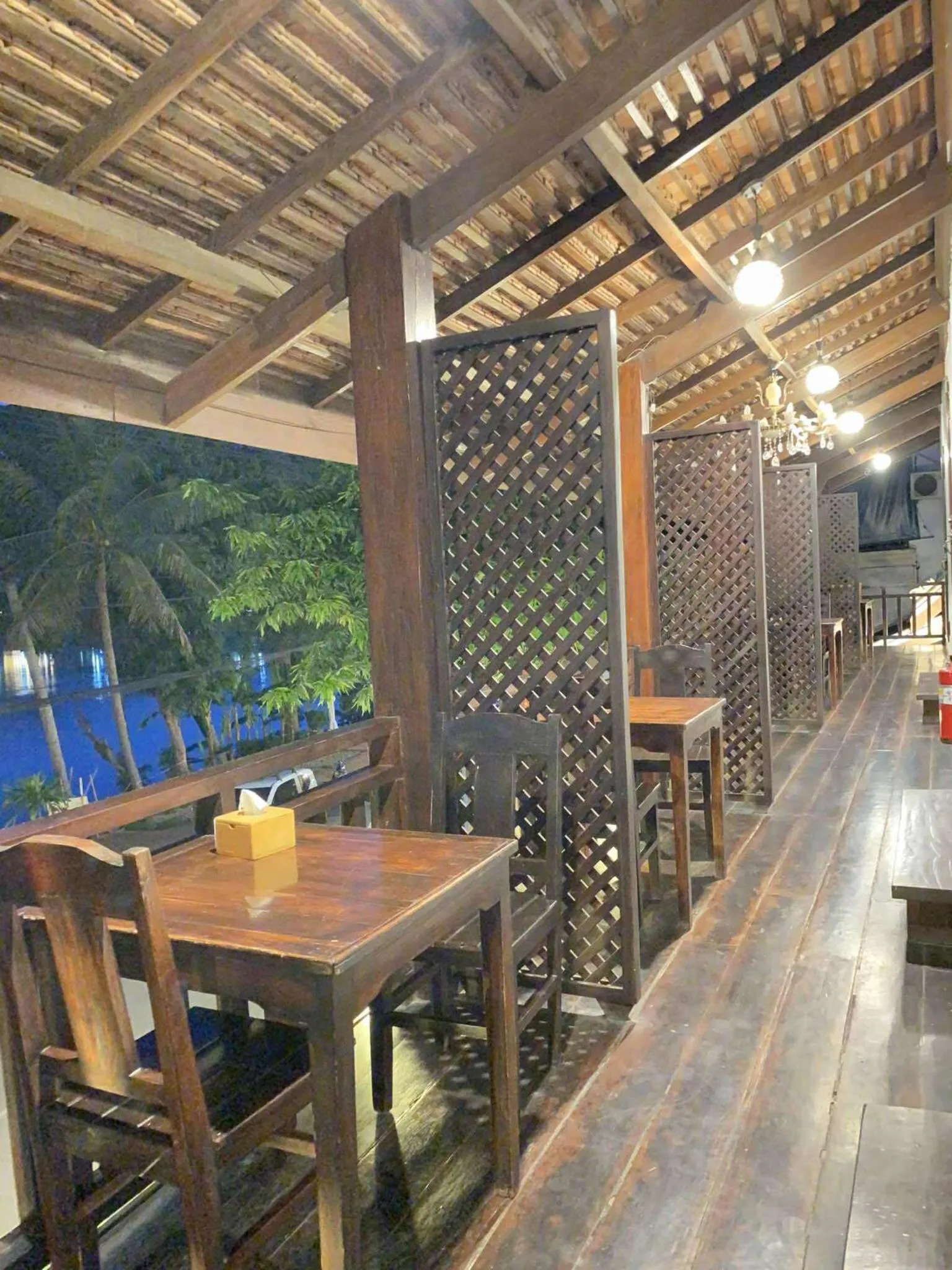 Balcony/Terrace in Luang Prabang Golden Lotus Villa River View