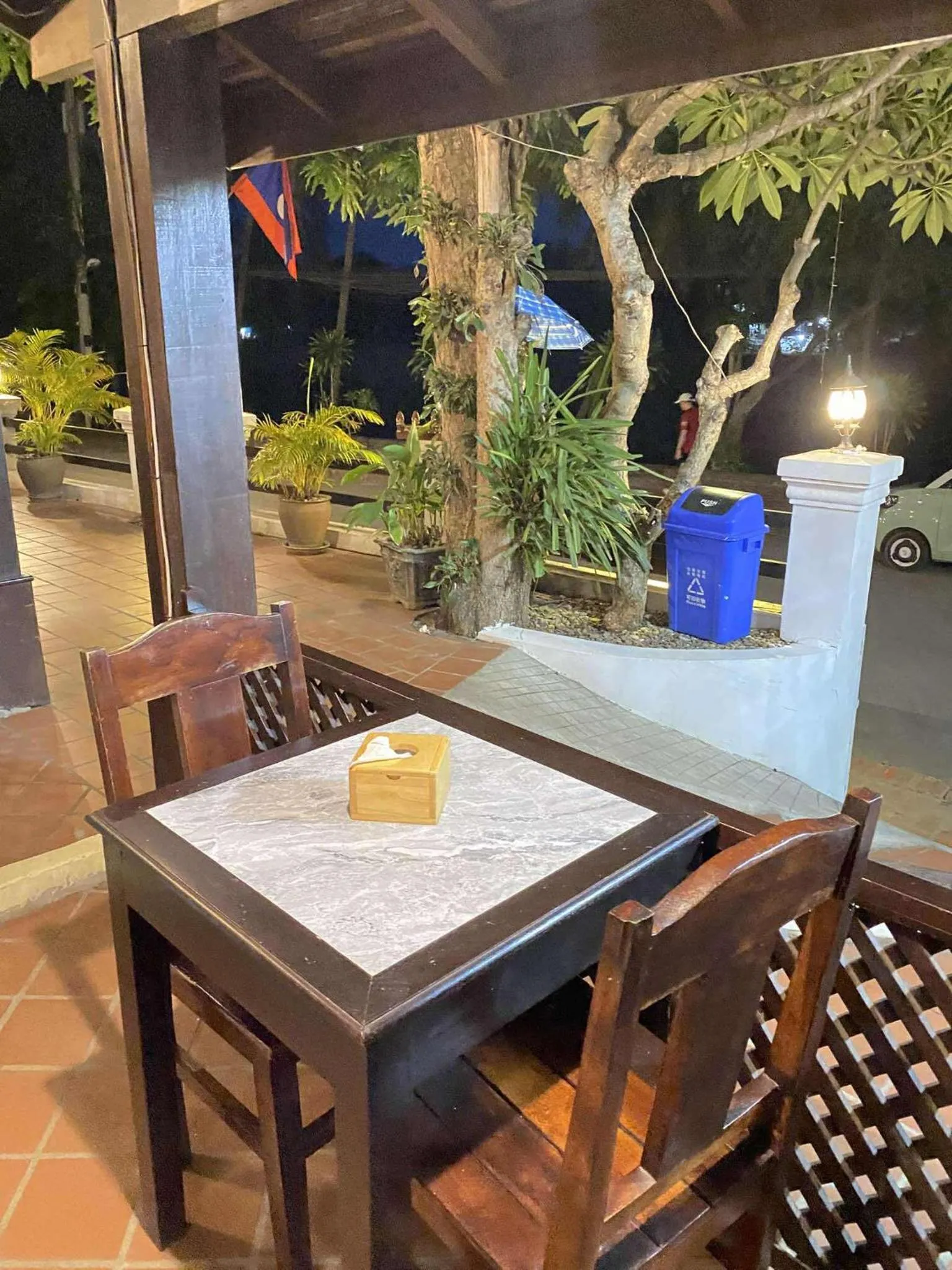 Night in Luang Prabang Golden Lotus Villa River View