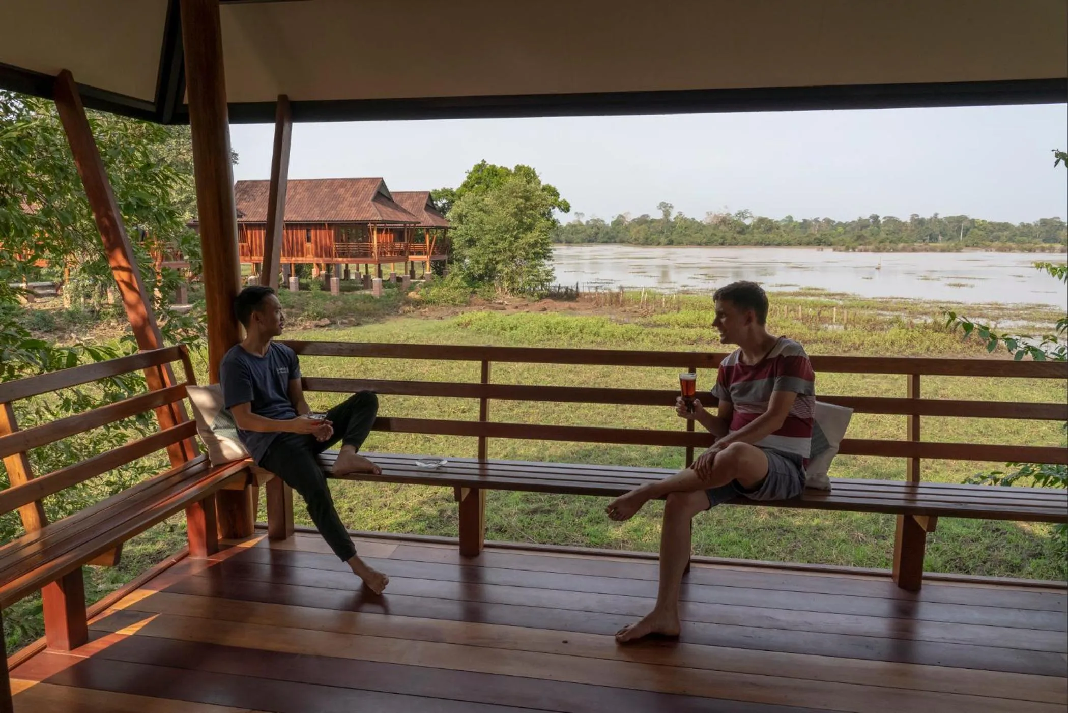 Balcony/Terrace in Kingfisher Ecolodge