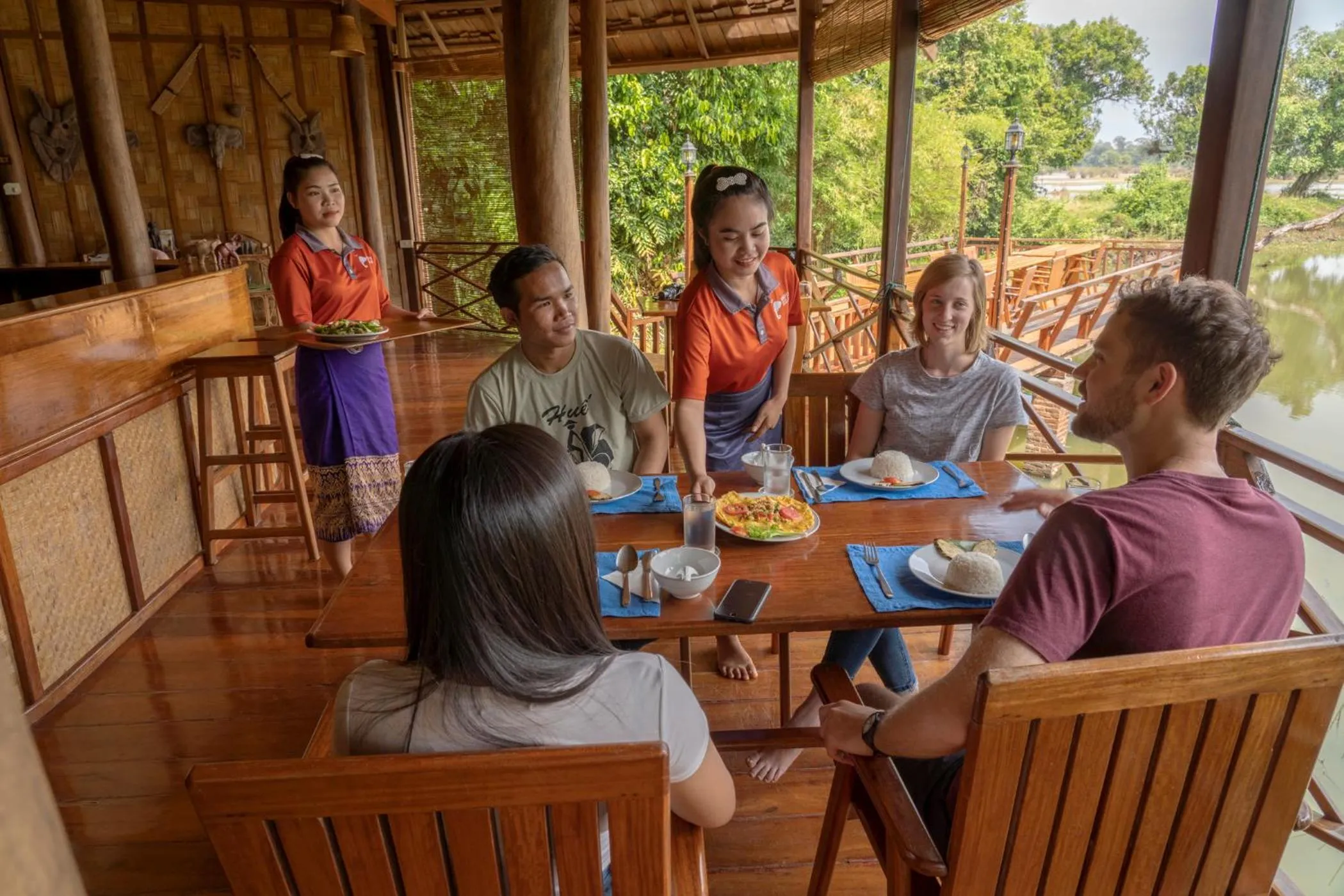 Restaurant/places to eat in Kingfisher Ecolodge