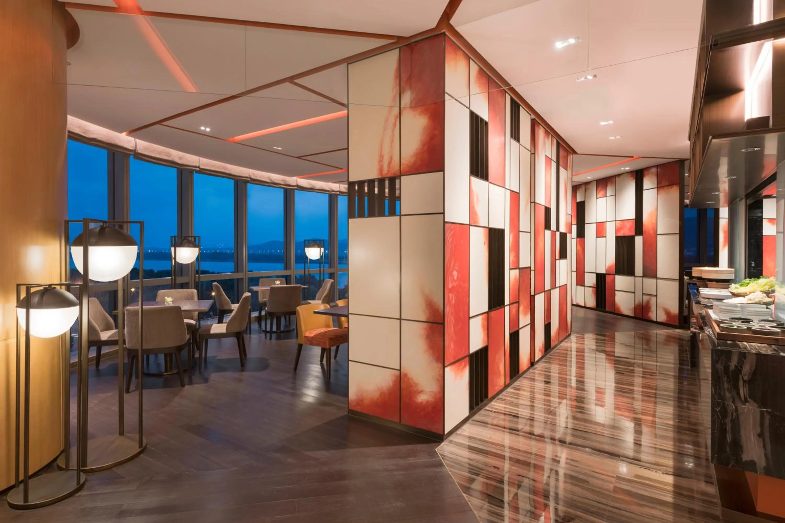 Lounge or bar in Grand Hyatt Changsha