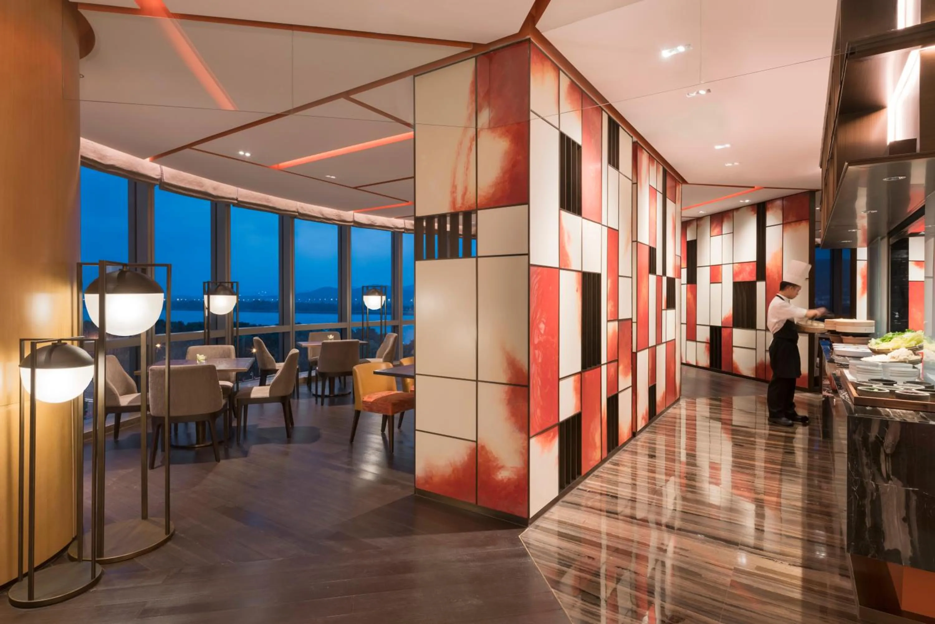 Lounge or bar in Grand Hyatt Changsha