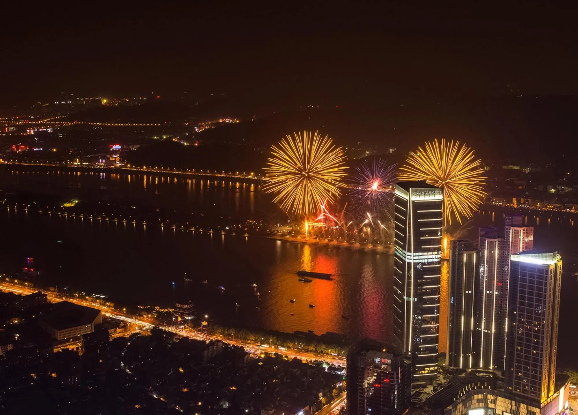 Night in Grand Hyatt Changsha