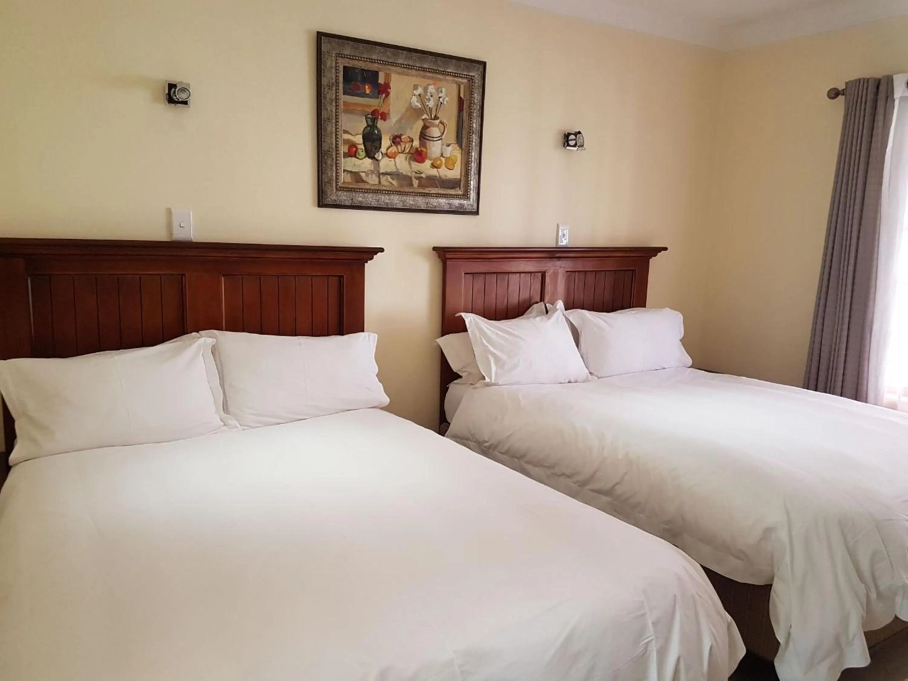 Bed in Marlot Guest House