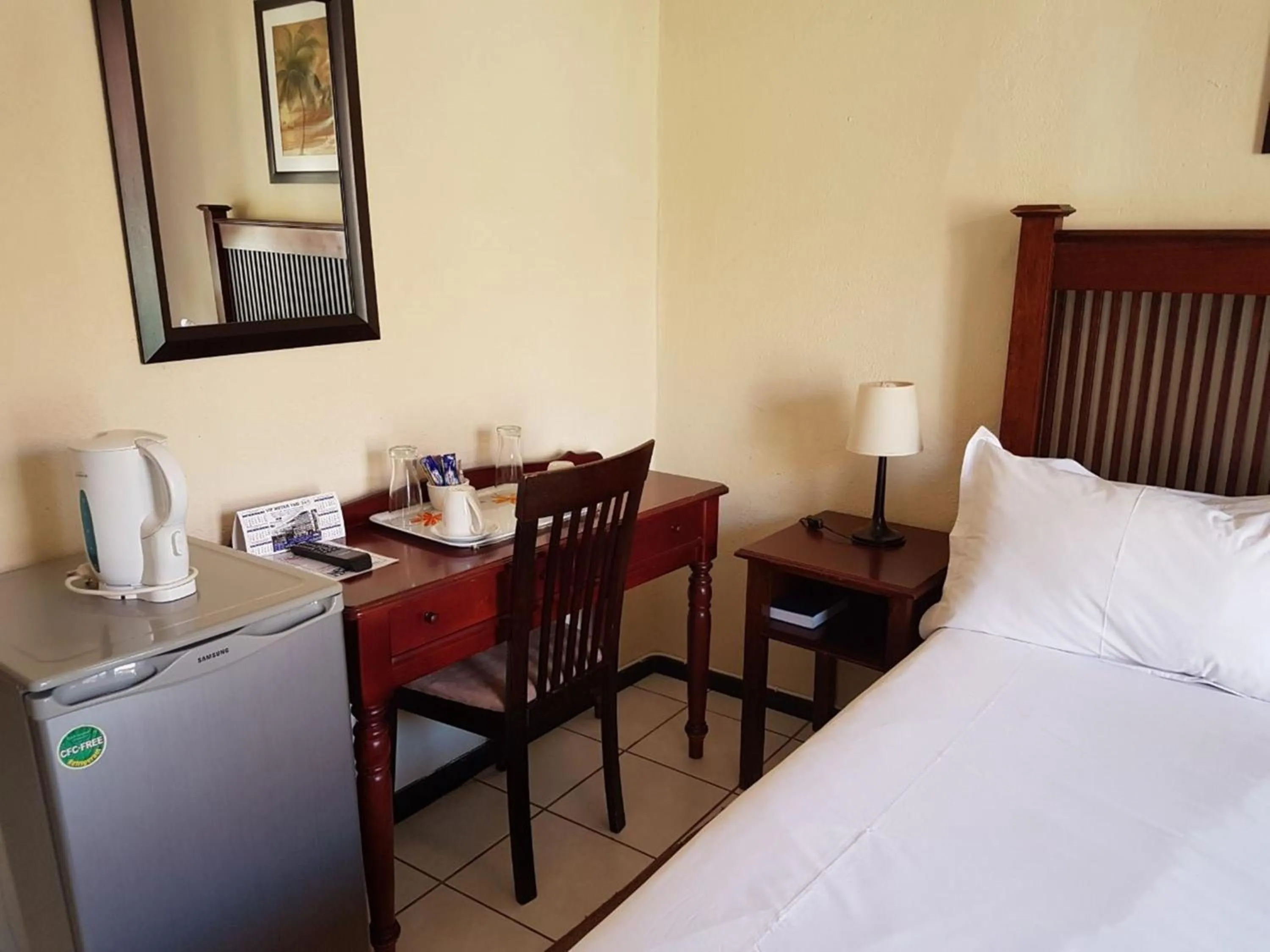 Bed in Marlot Guest House