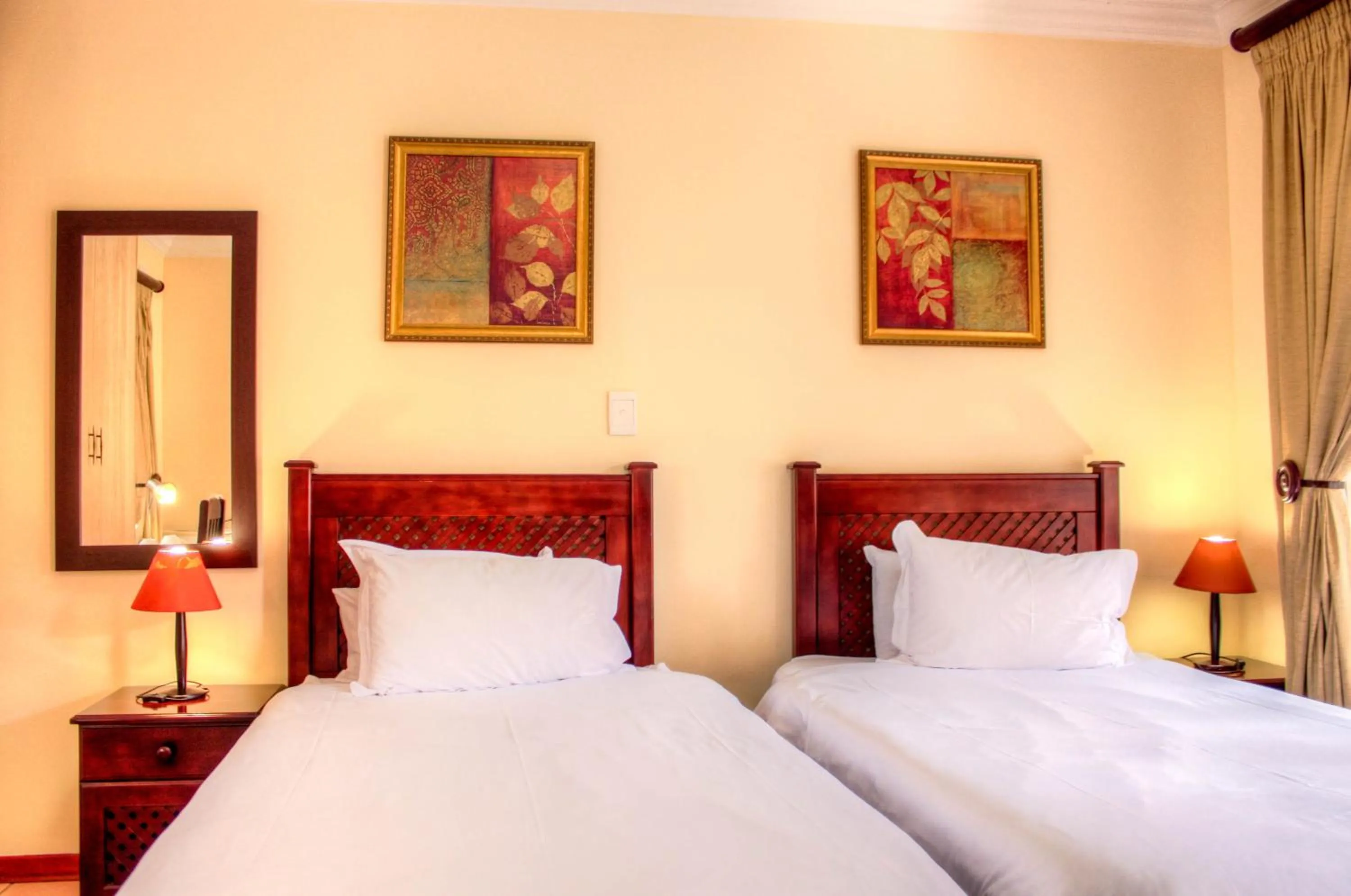 Bed in Marlot Guest House