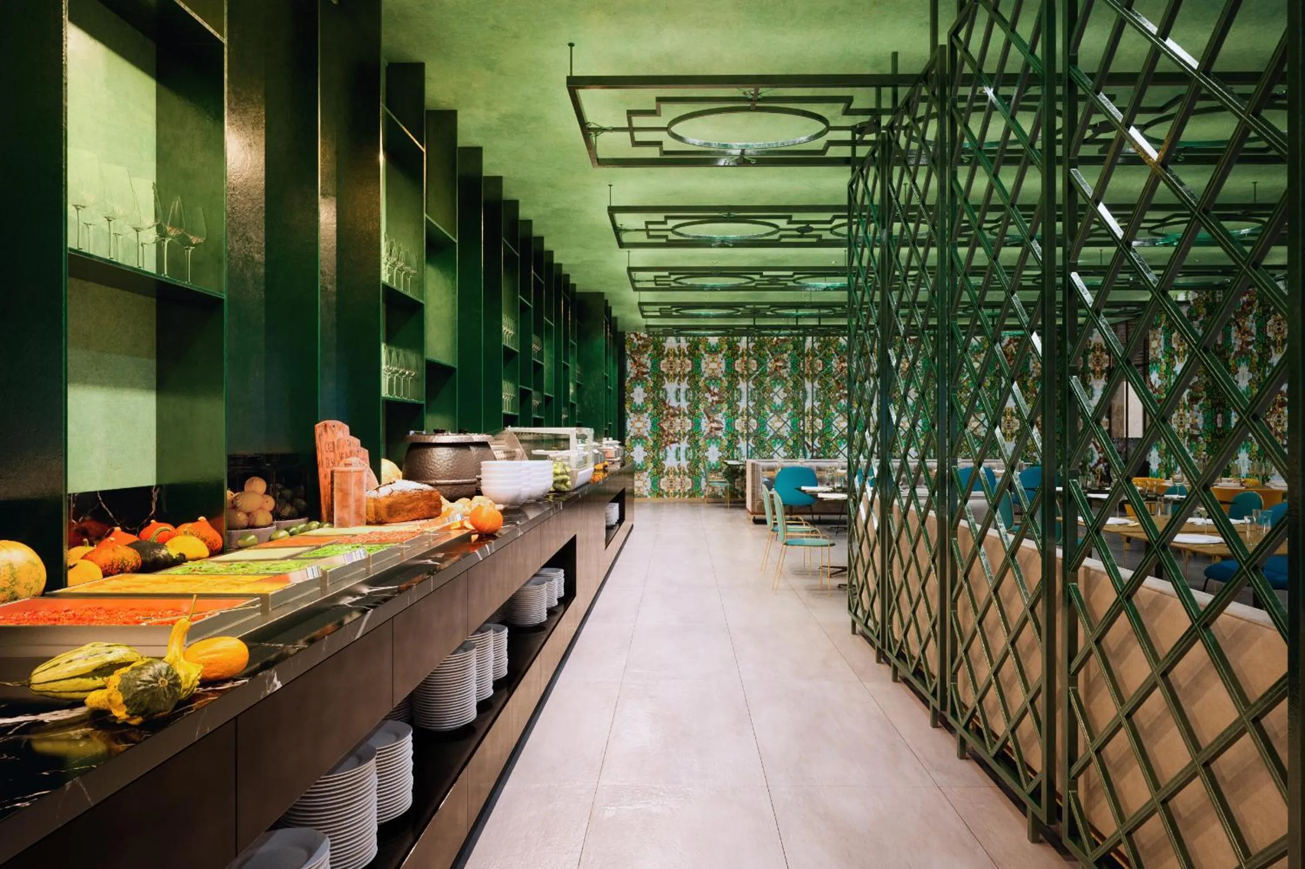 Restaurant/places to eat in Leonardo Boutique Jerusalem